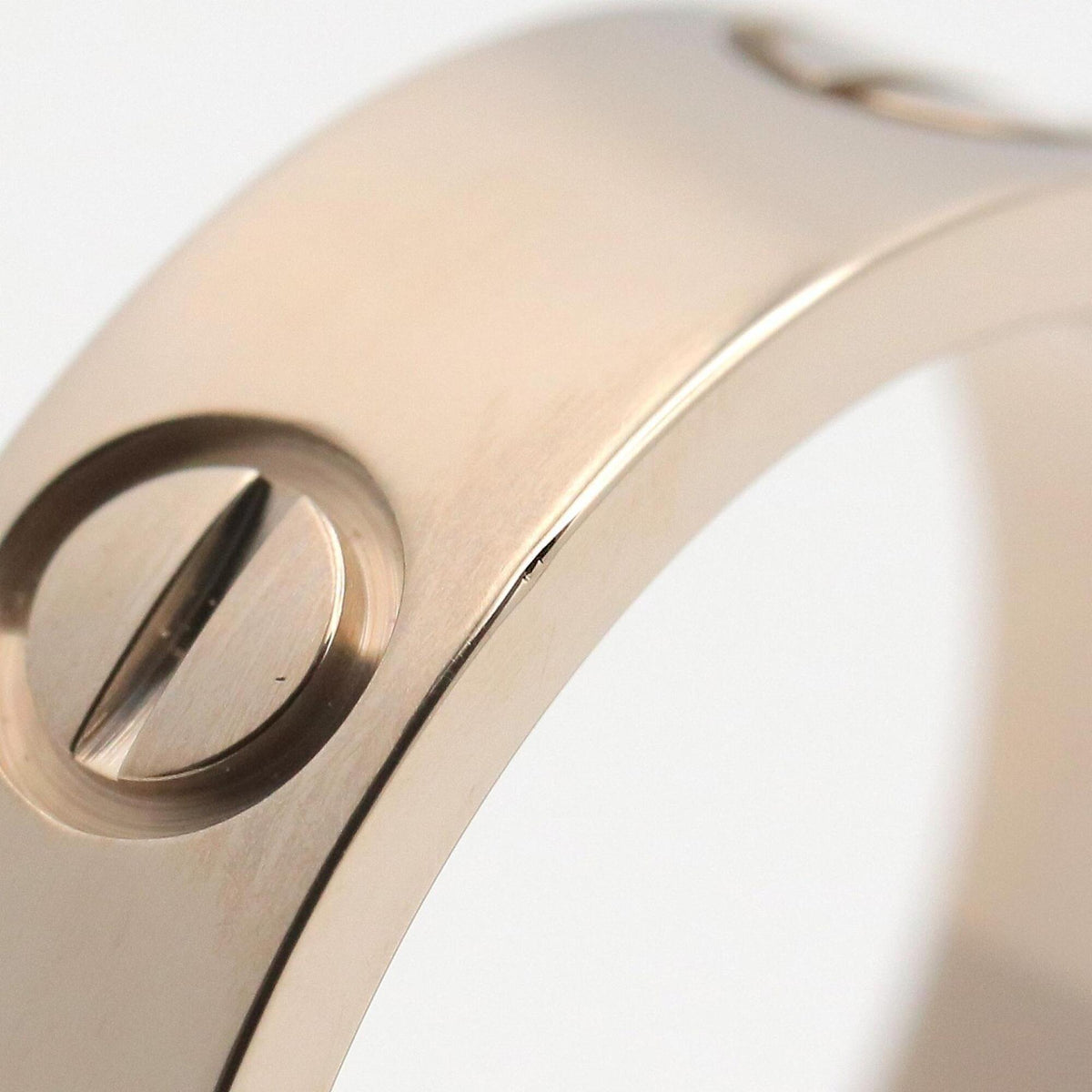 Cartier Silver White Gold (18K) Band Ring (Pre-Owned)