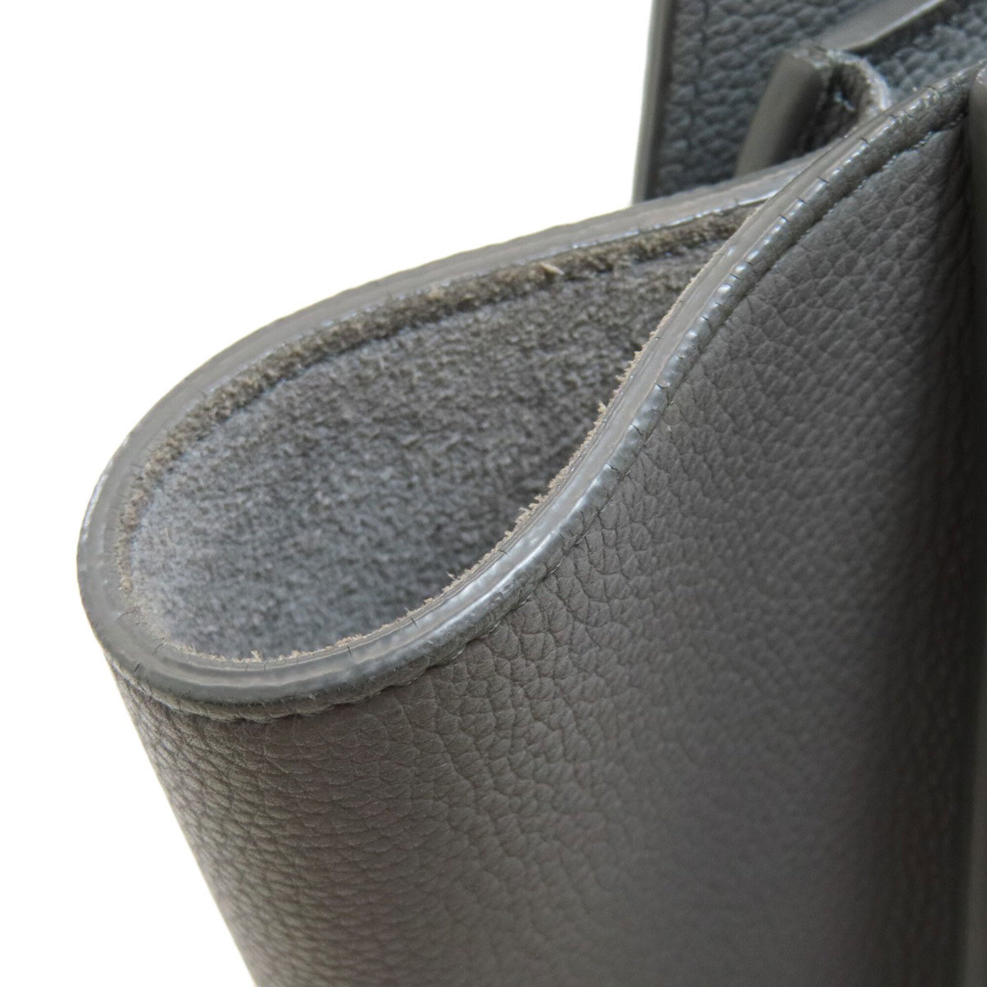Celine Gray Leather Handbag (Pre-Owned)
