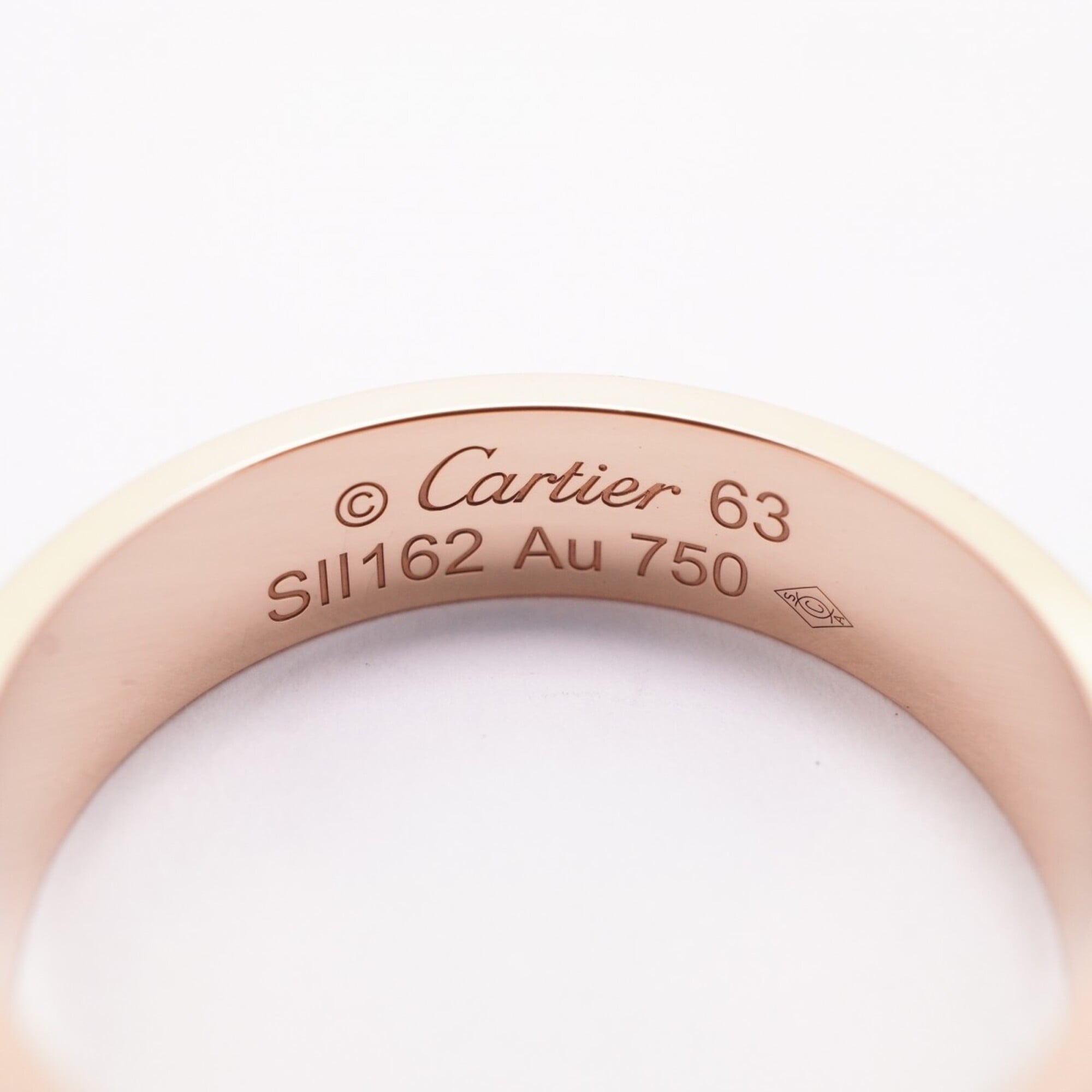 Cartier Pink Gold (18K) Band Ring (Pre-Owned)