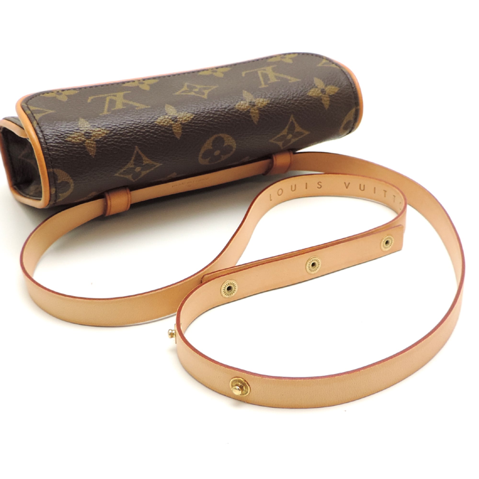 Louis Vuitton Brown Monogram Pochette Pouch (Pre-Owned)