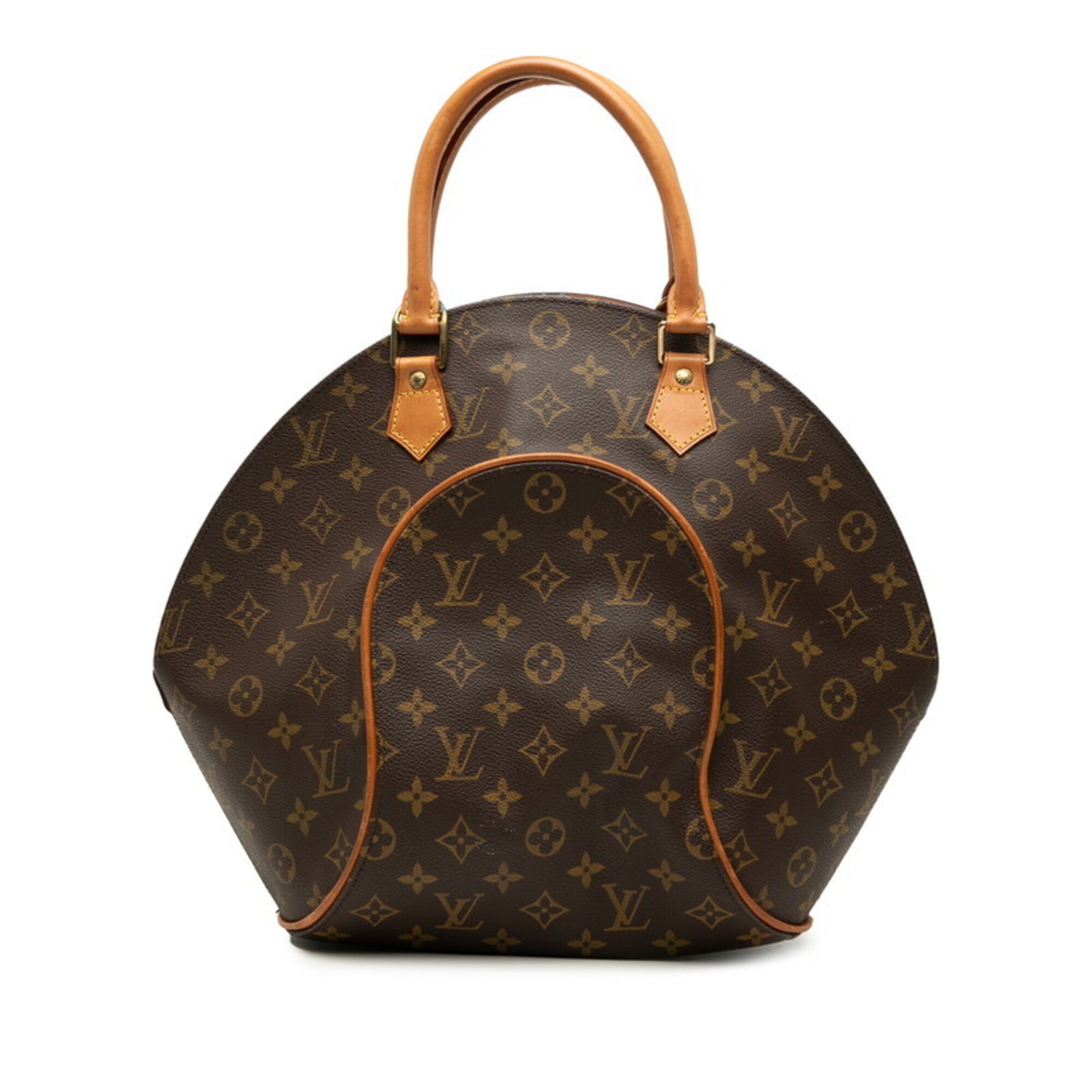 Louis Vuitton Monogram Brown Pvc Leather Handbag (Pre-Owned)