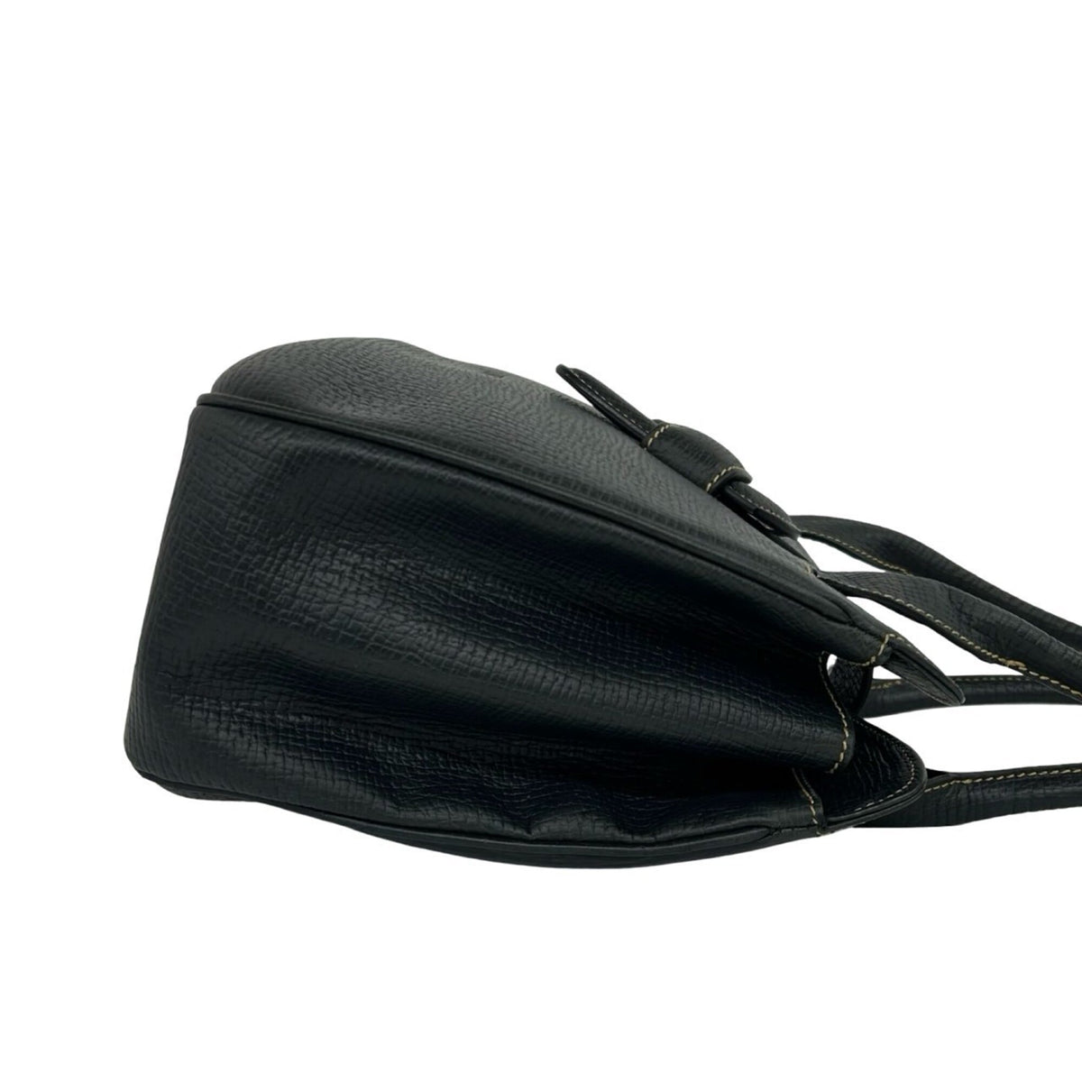 Loewe Navy Leather Handbag Tote Bag (Pre-Owned)