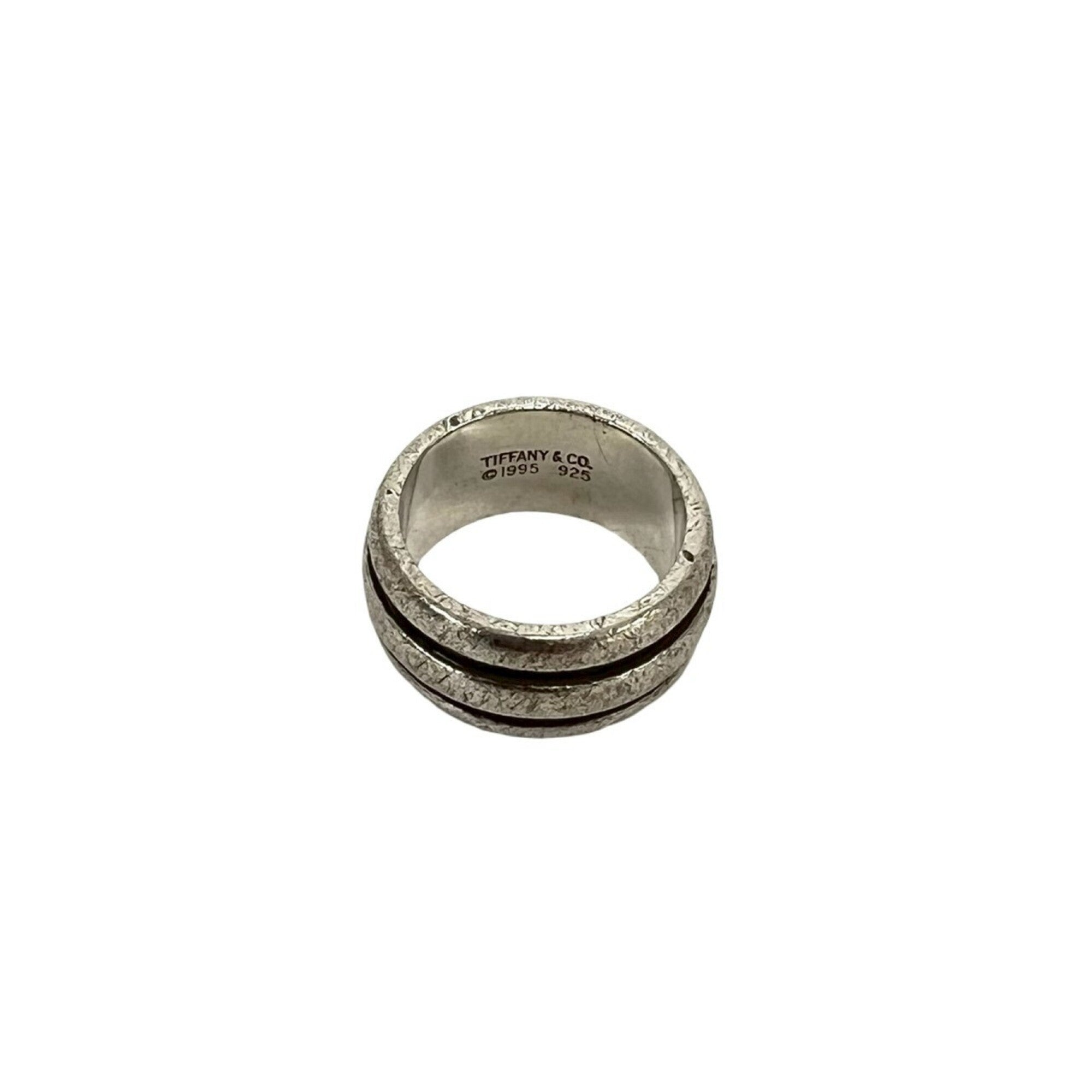 Tiffany Silver Silver 925 Band Ring (Pre-Owned)