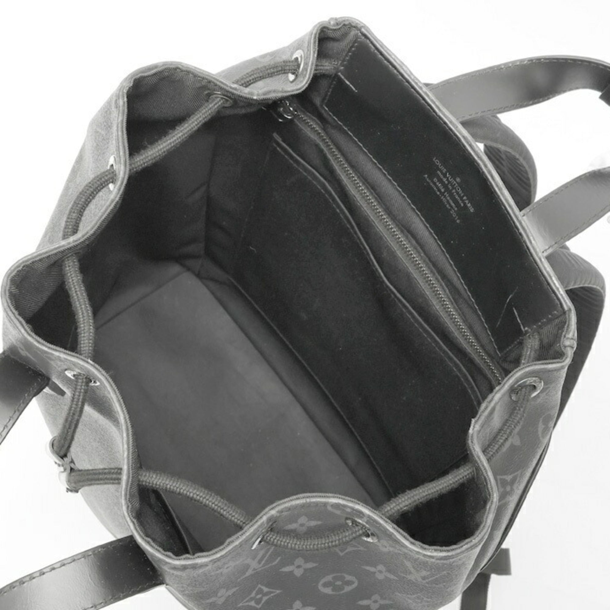 Louis Vuitton Monogram Eclipse Black Monogram Eclipse Backpack (Pre-Owned)
