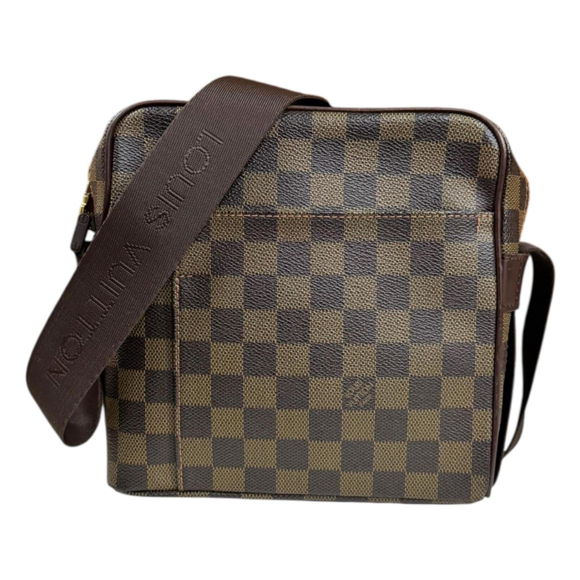 Louis Vuitton Brown Damier Canvas Shoulder Bag (Pre-Owned)