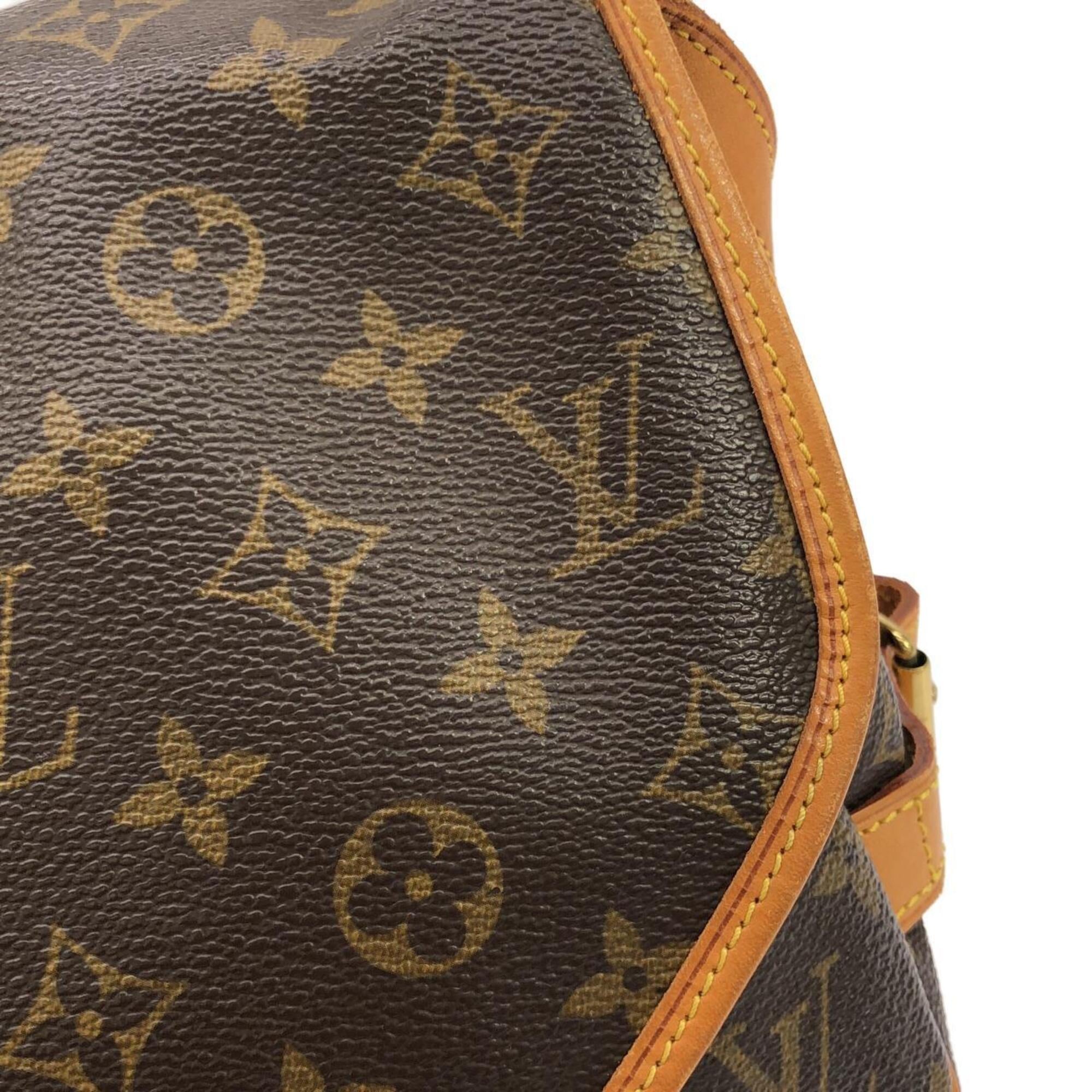 Louis Vuitton Marron Coated Canvas Shoulder Bag (Pre-Owned)