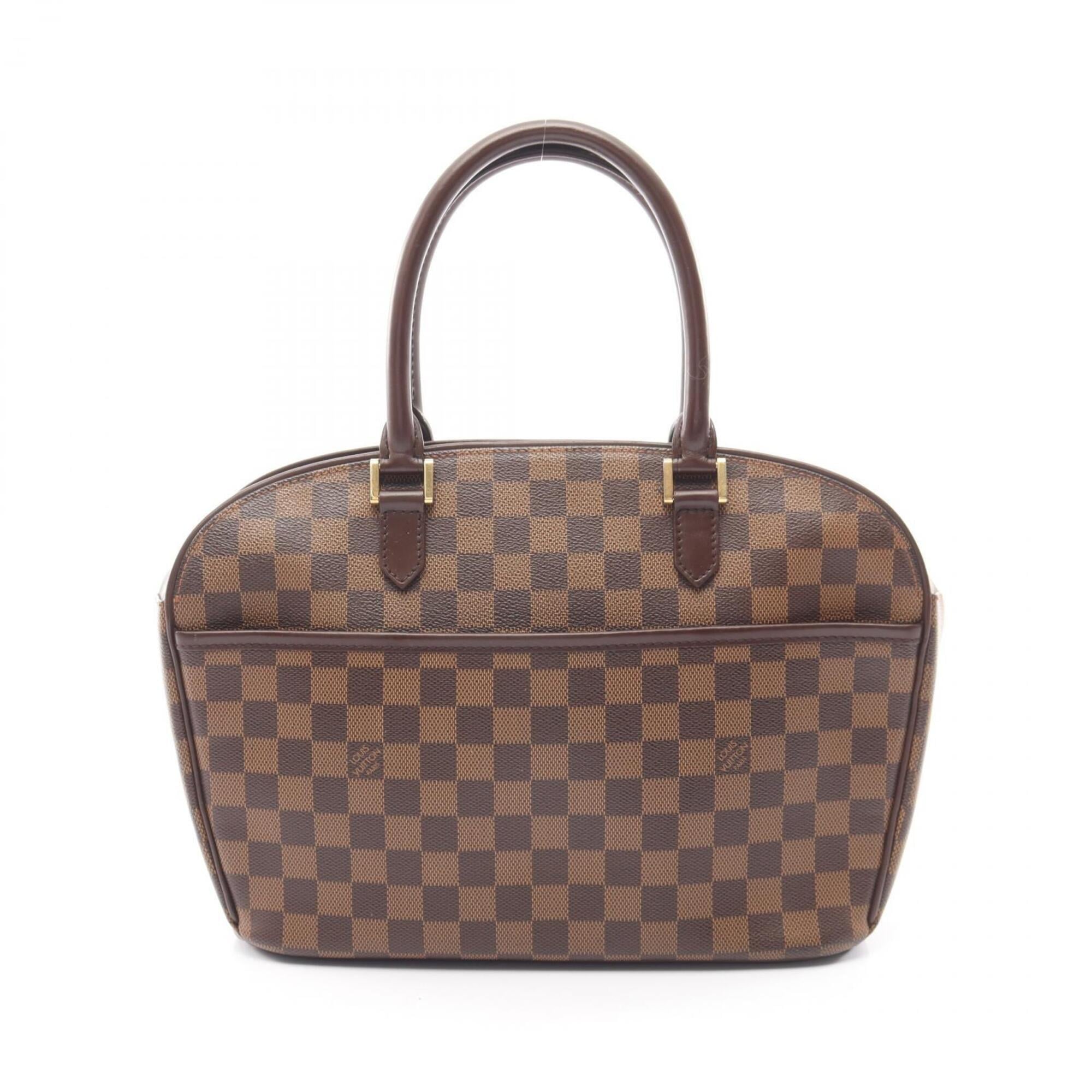 Louis Vuitton Brown Coated Canvas Leather Handbag (Pre-Owned)