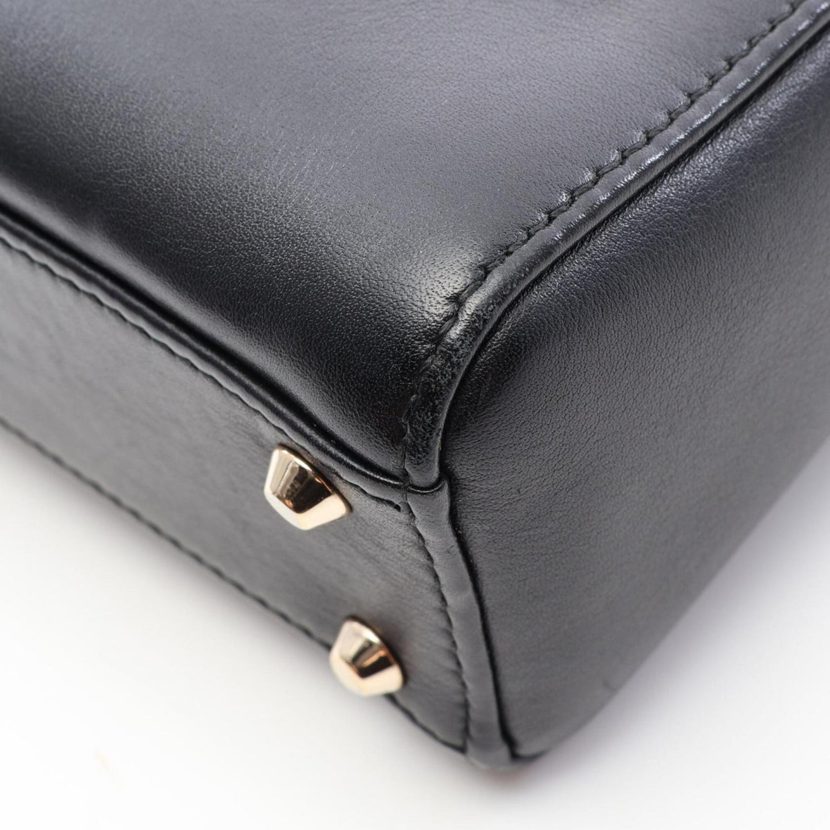 Christian Dior Black Leather Handbag (Pre-Owned)