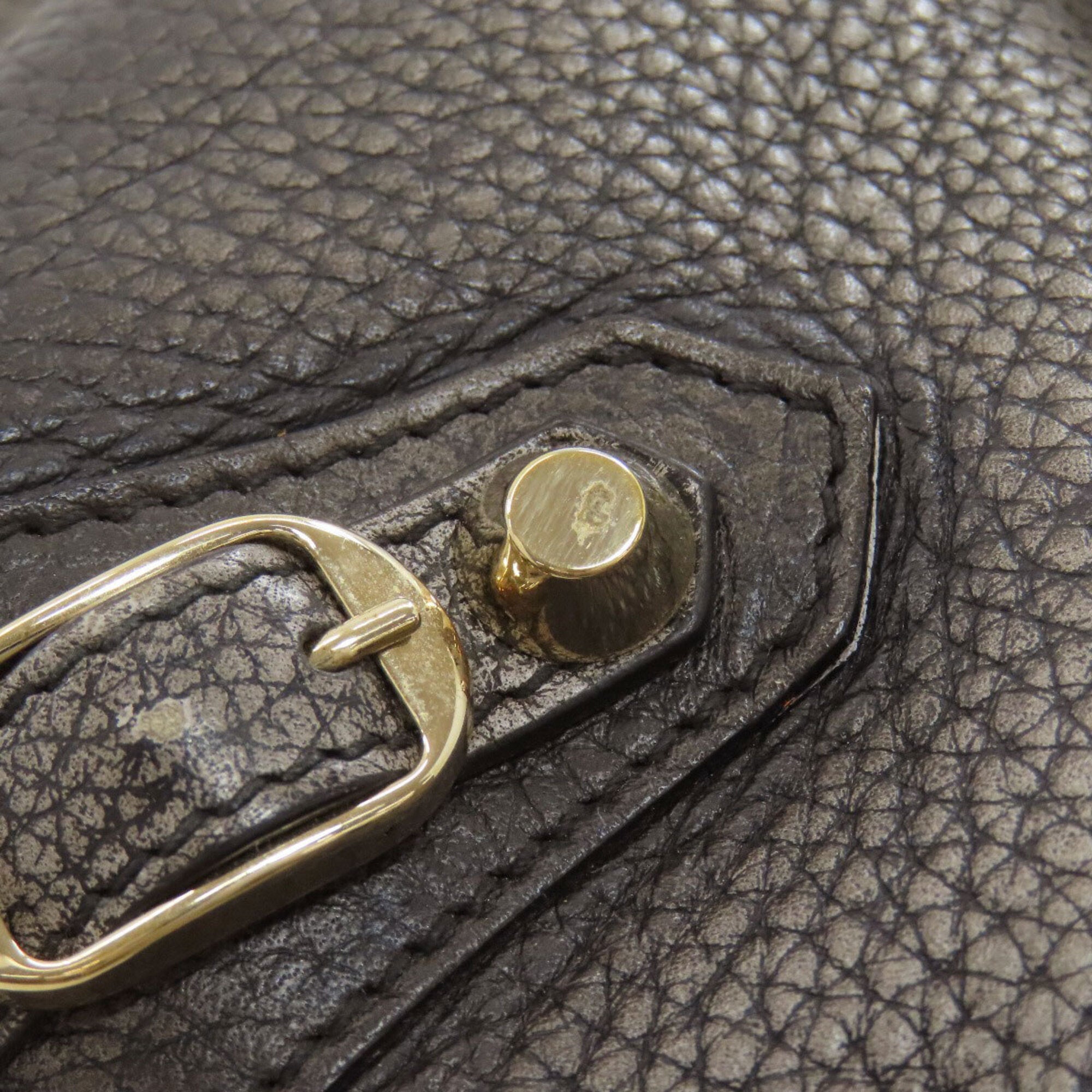 Balenciaga Gray Leather Handbag (Pre-Owned)