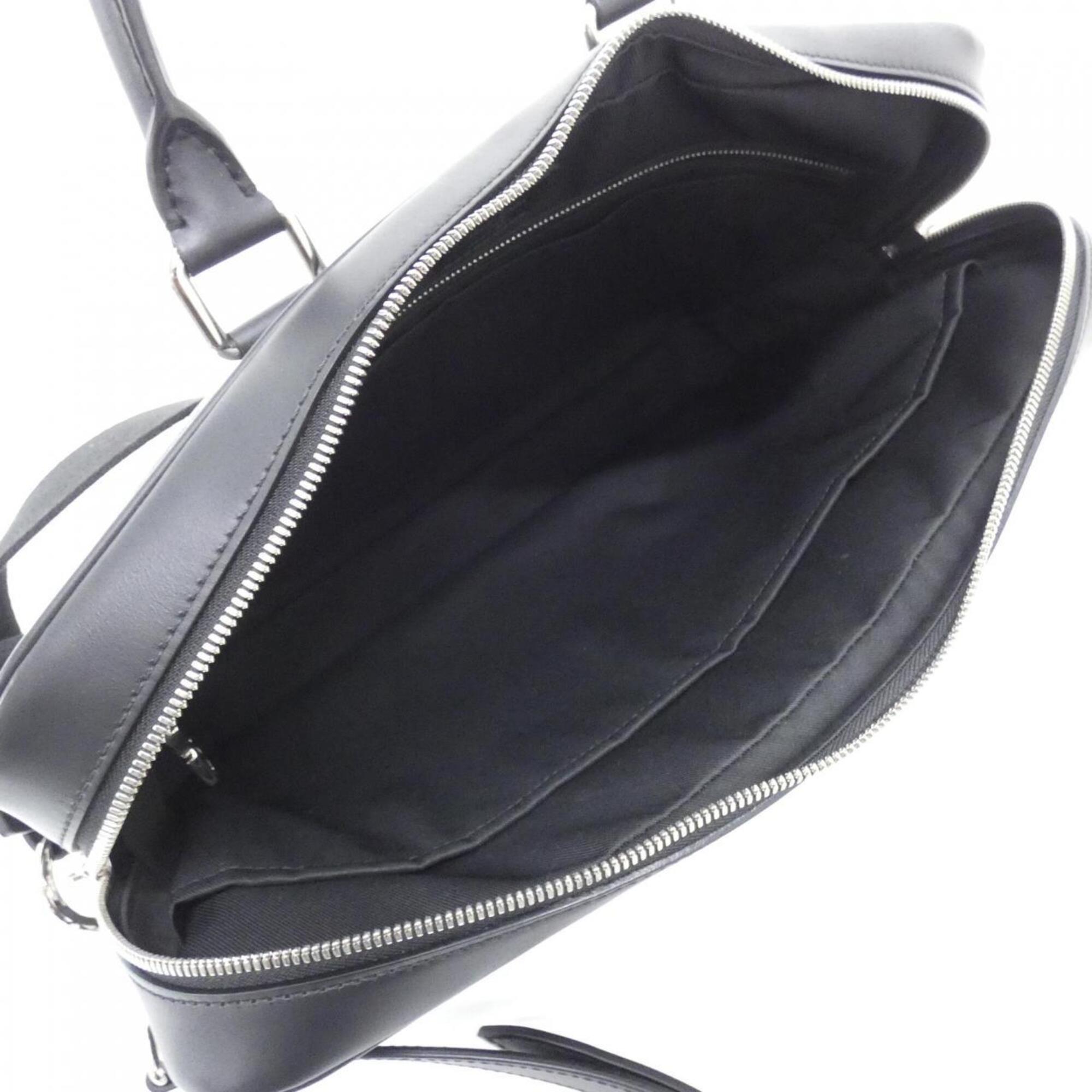 Louis Vuitton Graphite Coated Canvas Briefcase Handbag (Pre-Owned)
