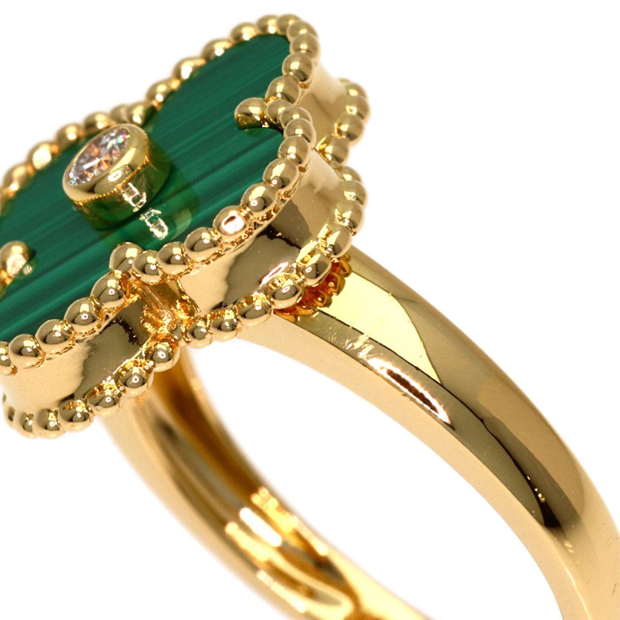 Van Cleef & Arpels Yellow Gold (18K) Band Ring (Pre-Owned)