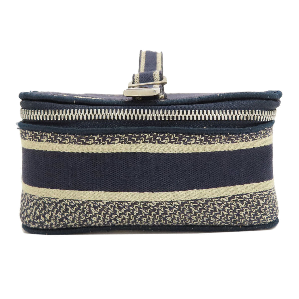 Christian Dior Navy Canvas Handbag (Pre-Owned)