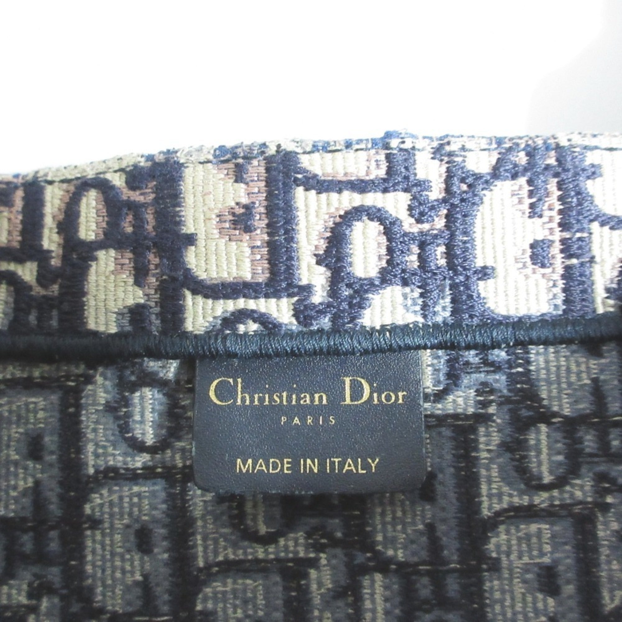 Christian Dior Navy Handbag Tote Bag (Pre-Owned)
