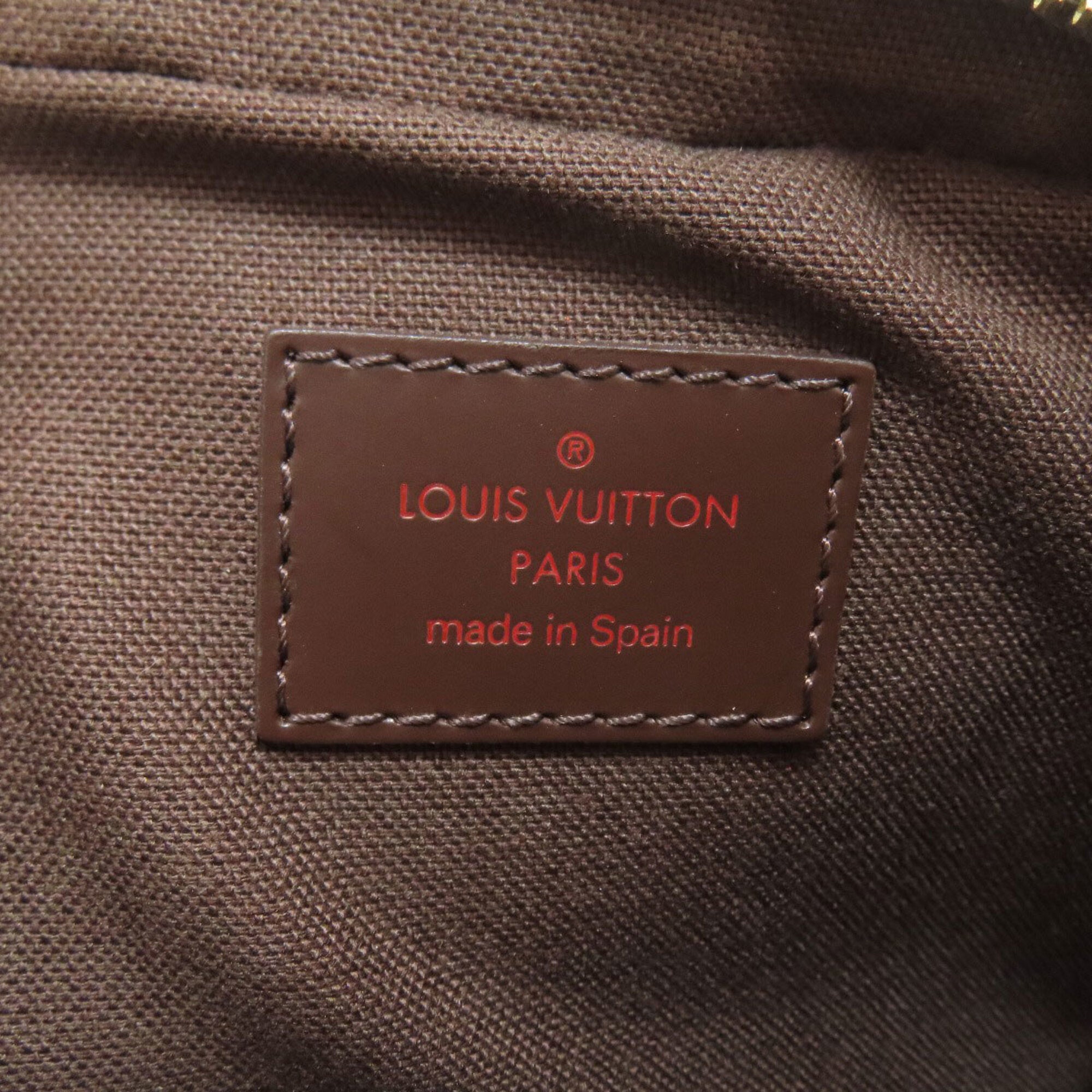 Louis Vuitton Damier Canvas Ebene Damier Canvas Sling Bag (Pre-Owned)