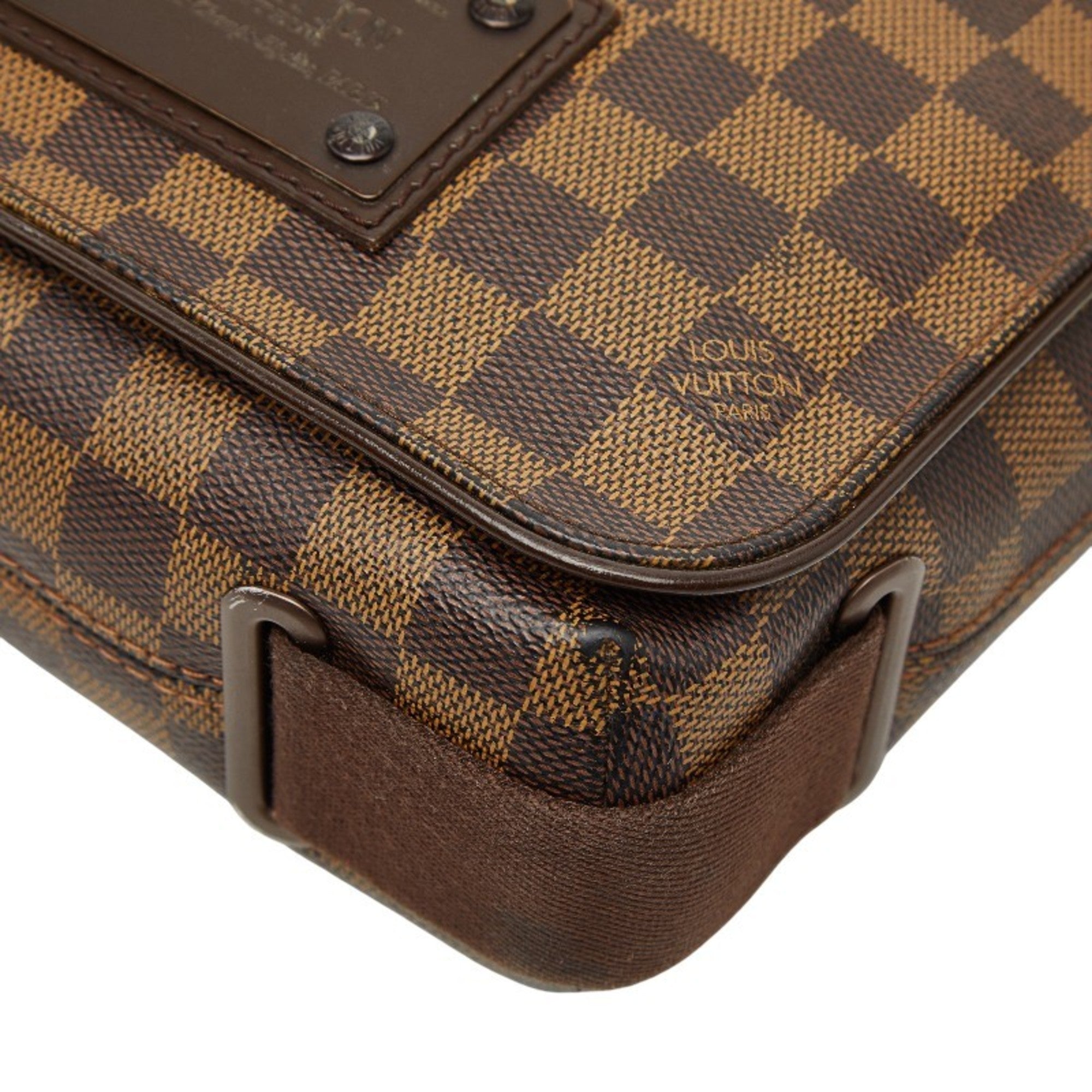 Louis Vuitton Brown Pvc Leather Shoulder Bag (Pre-Owned)