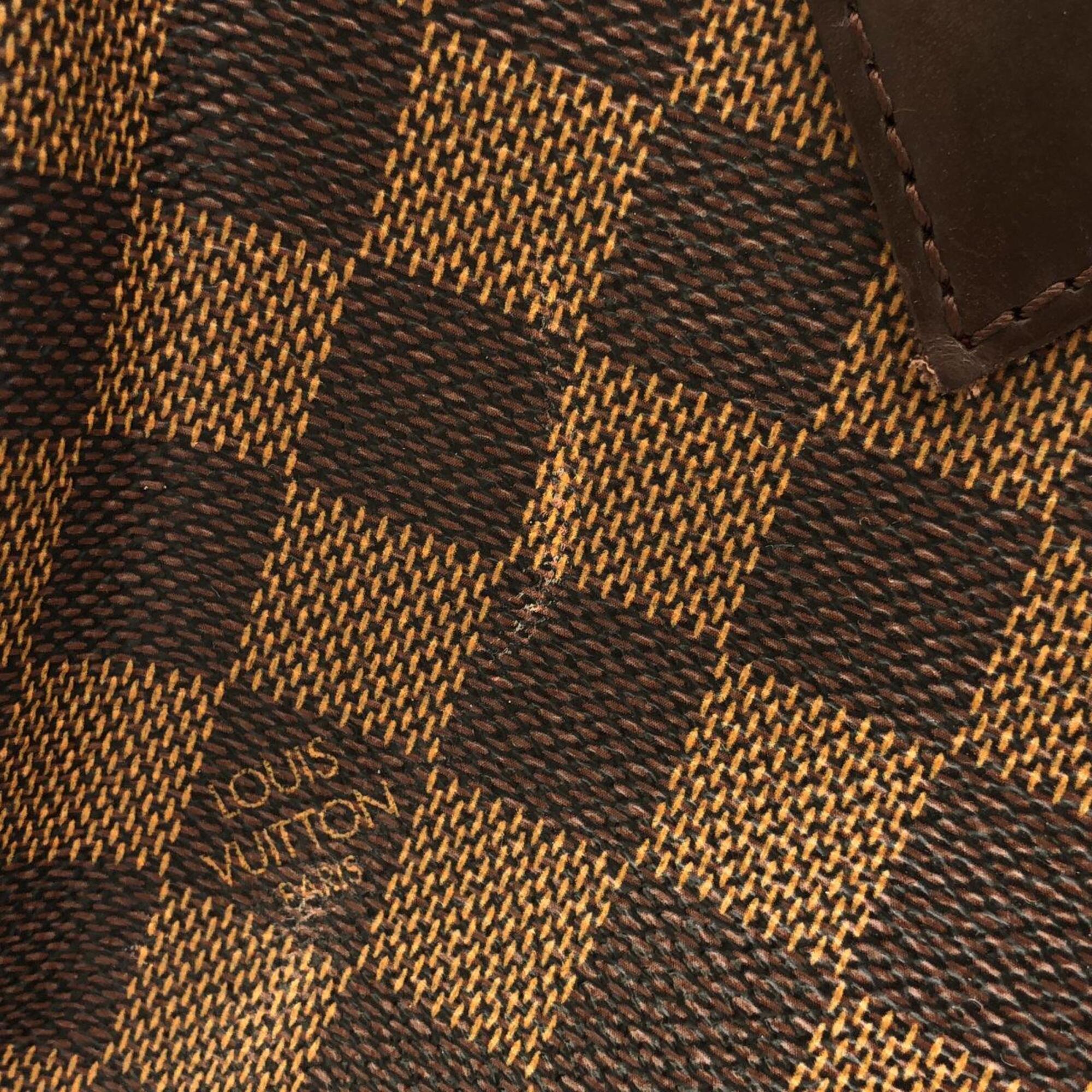 Louis Vuitton Damier Ebene Coated Canvas Boston Bag (Pre-Owned)