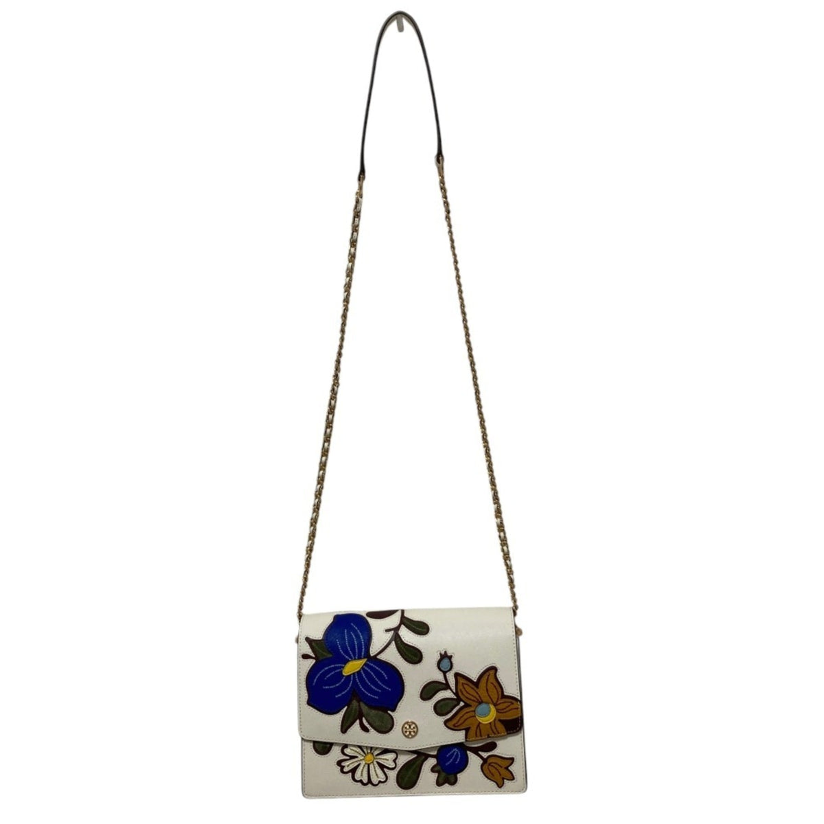 Tory Burch White Shoulder Bag (Pre-Owned)