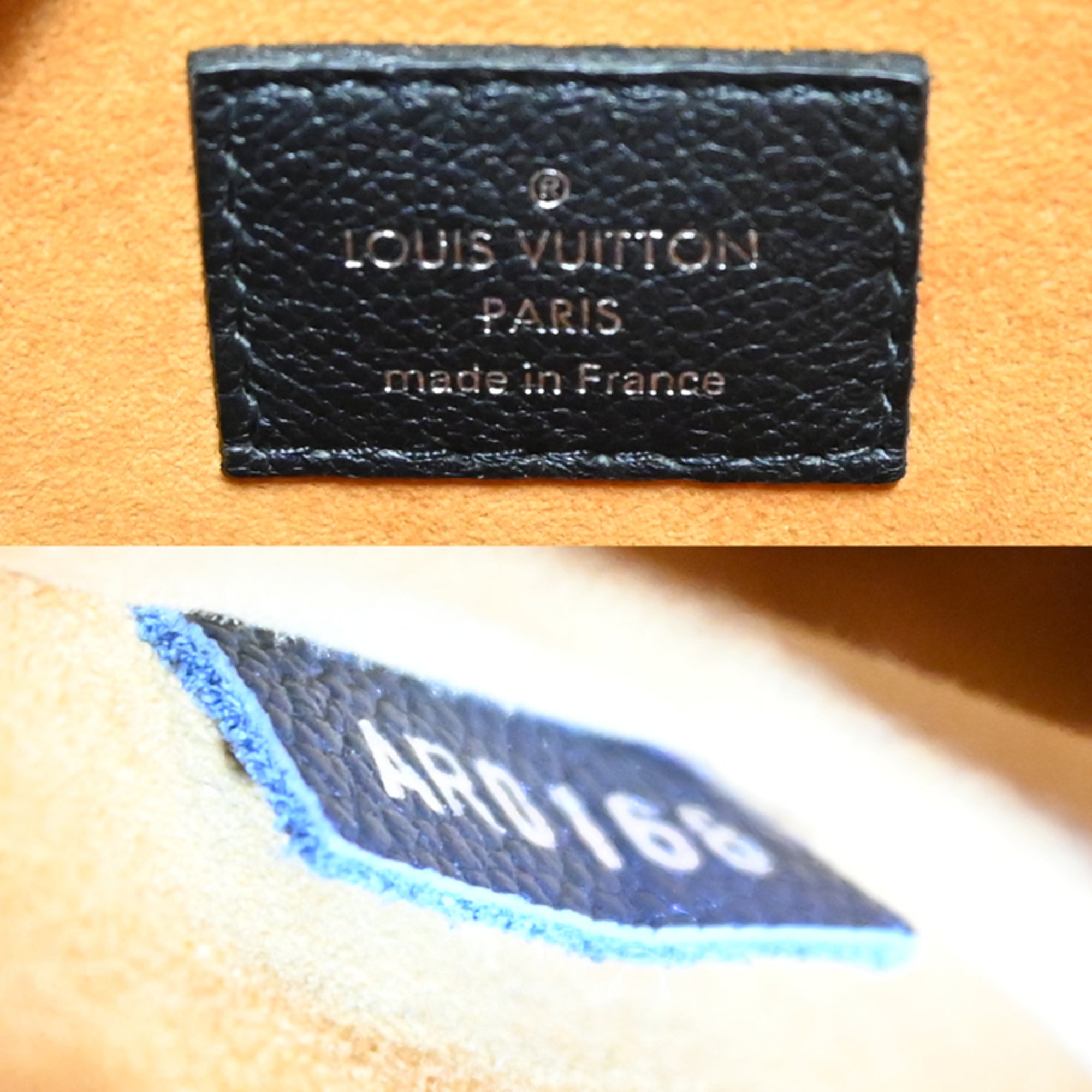 Louis Vuitton Black White Epi Leather Handbag (Pre-Owned)
