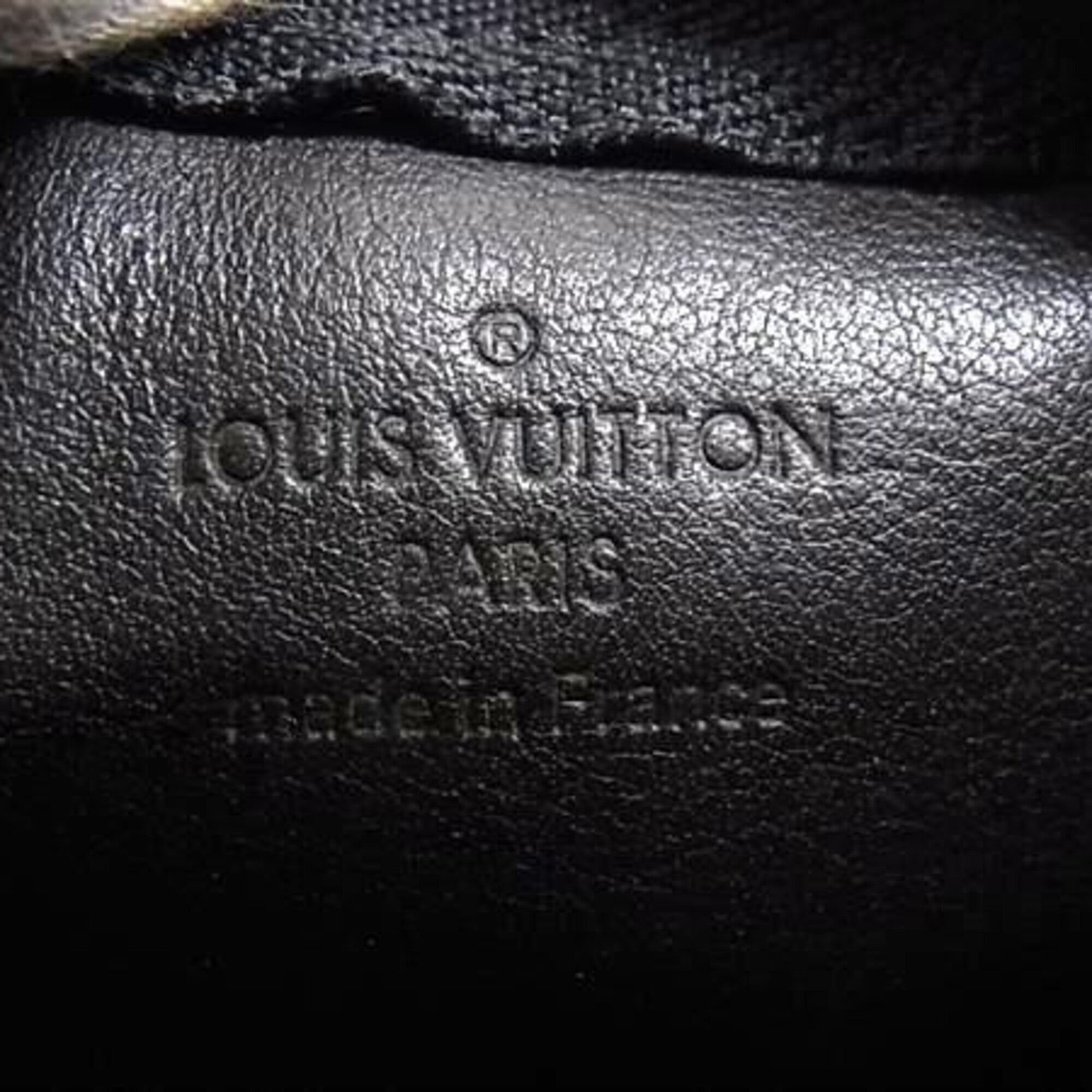 Louis Vuitton Black Noir Damier Geant Coin Purse/Coin Case (Pre-Owned)