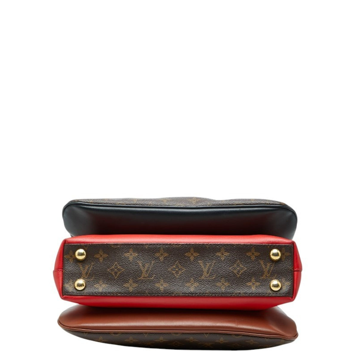 Louis Vuitton Monogram Brown Pvc Leather Handbag Shoulder Bag (Pre-Owned)