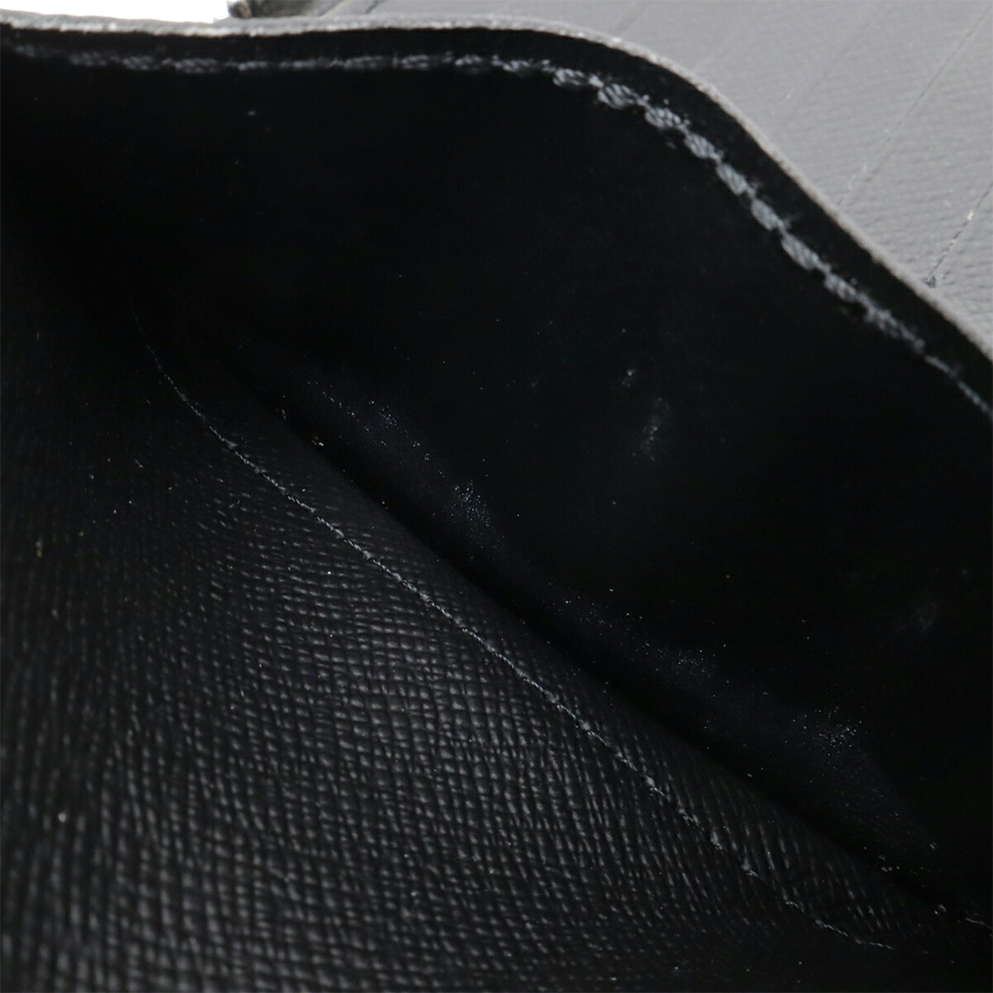 Louis Vuitton Black Gray Monogram Eclipse Monogram Eclipse Long Wallet (Bi-Fold) (Pre-Owned)