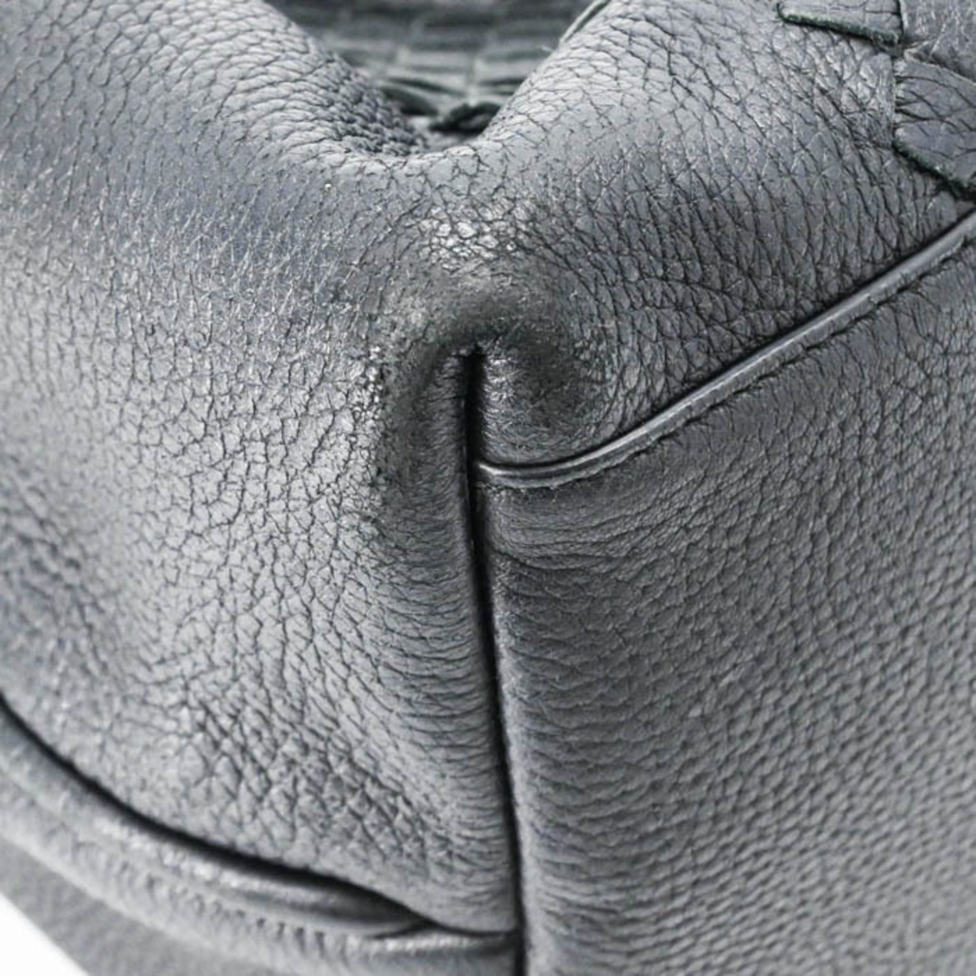 Bottega Veneta Black Intrecciato Tote Bag (Pre-Owned)