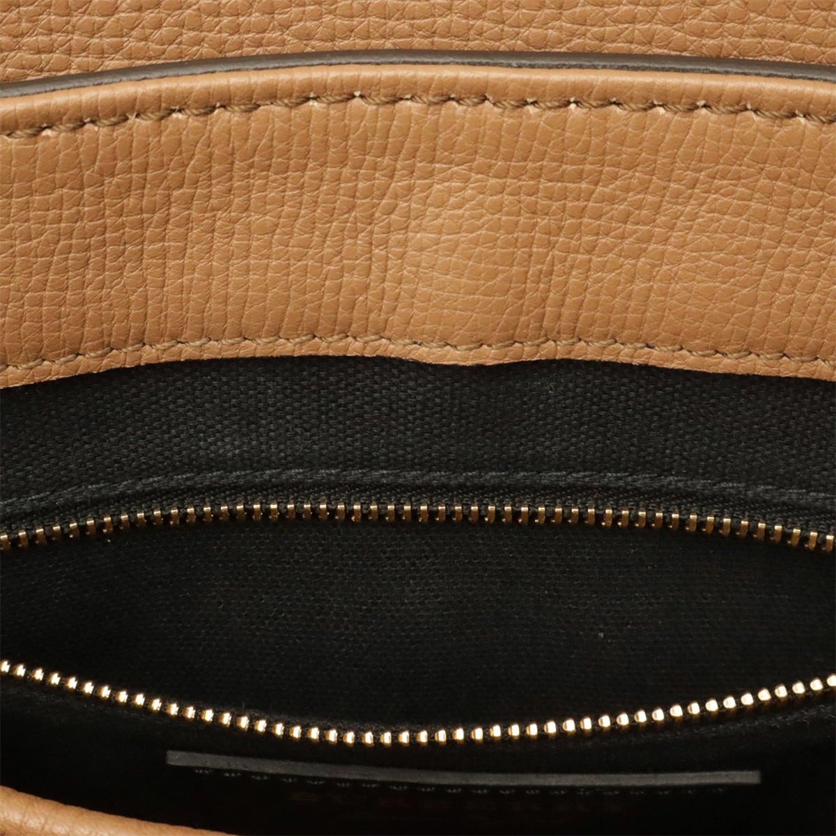 Burberry House Check Sand Leather Canvas Handbag Shoulder Bag (Pre-Owned)