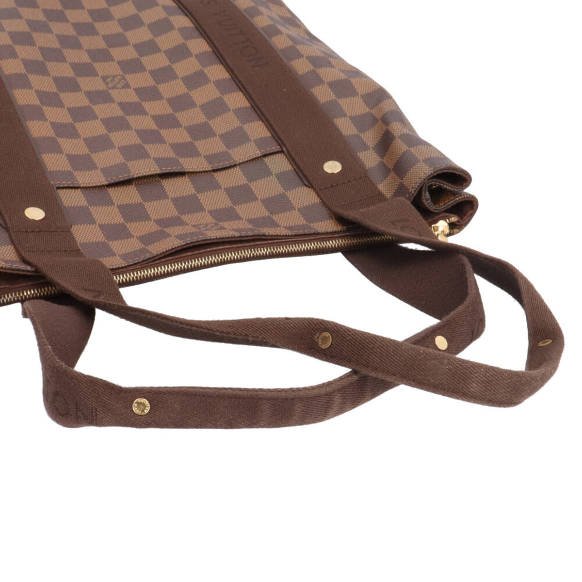 Louis Vuitton Brown Damier Canvas Handbag Tote Bag (Pre-Owned)