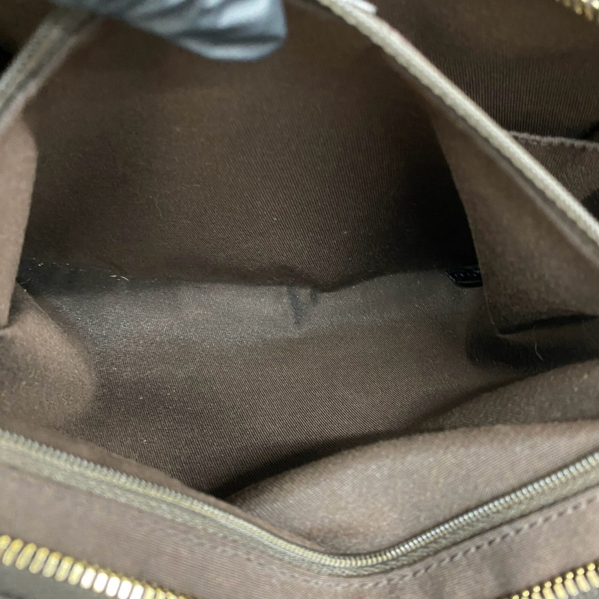 Gucci Beige Brown Pvc Leather Handbag Shoulder Bag Tote Bag (Pre-Owned)
