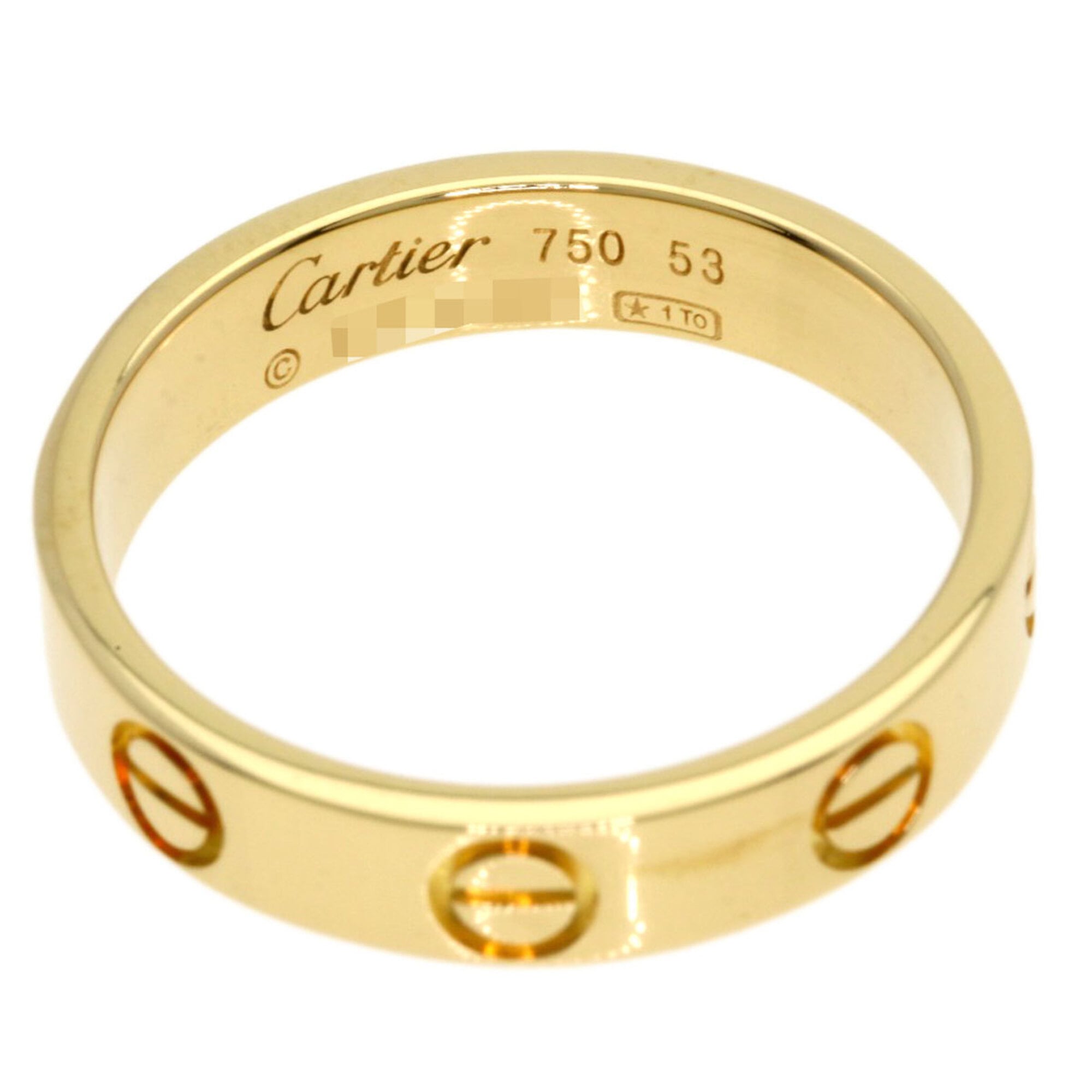 Cartier Yellow Gold (18K) Band Ring (Pre-Owned)