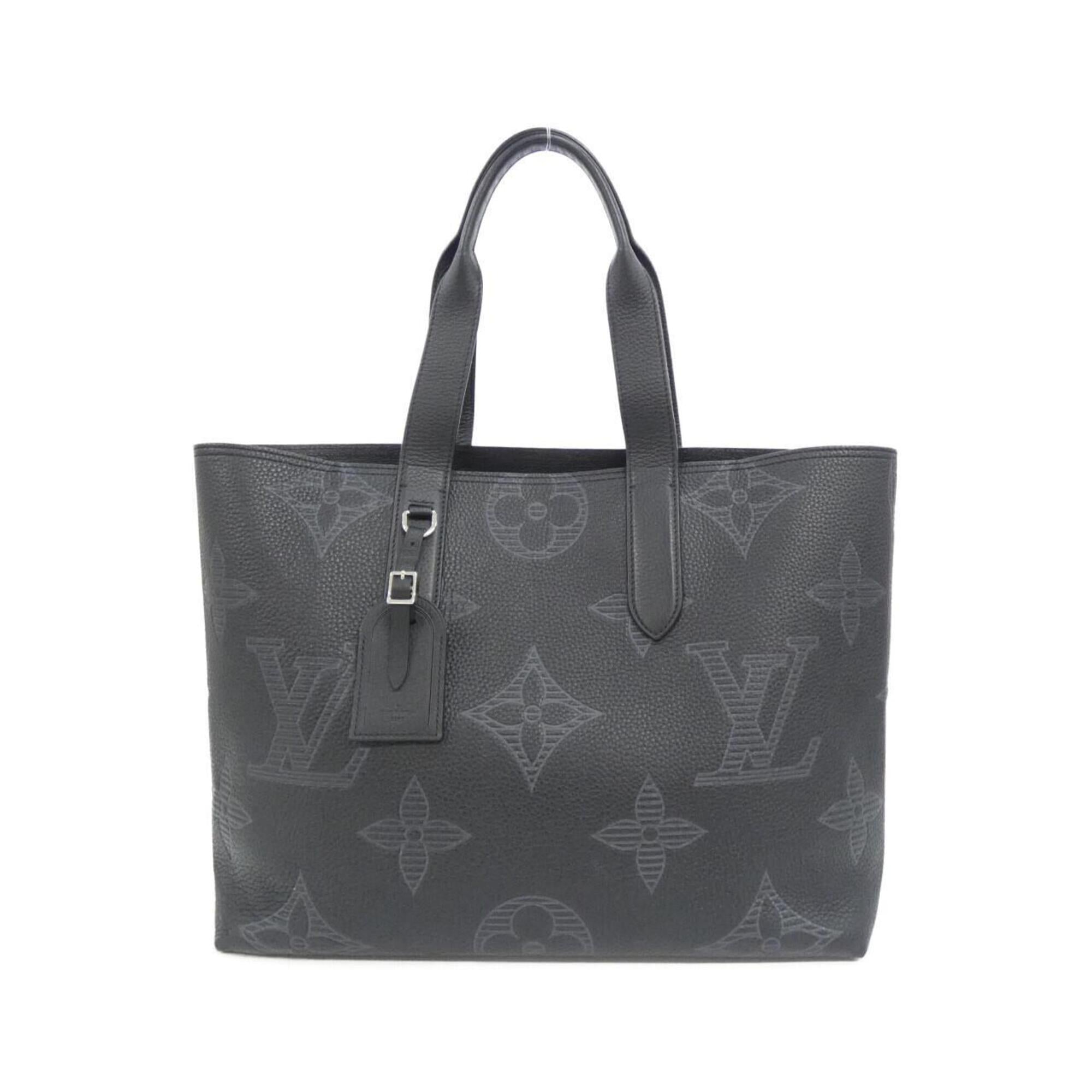 Louis Vuitton Black Leather Handbag Pouch (Pre-Owned)