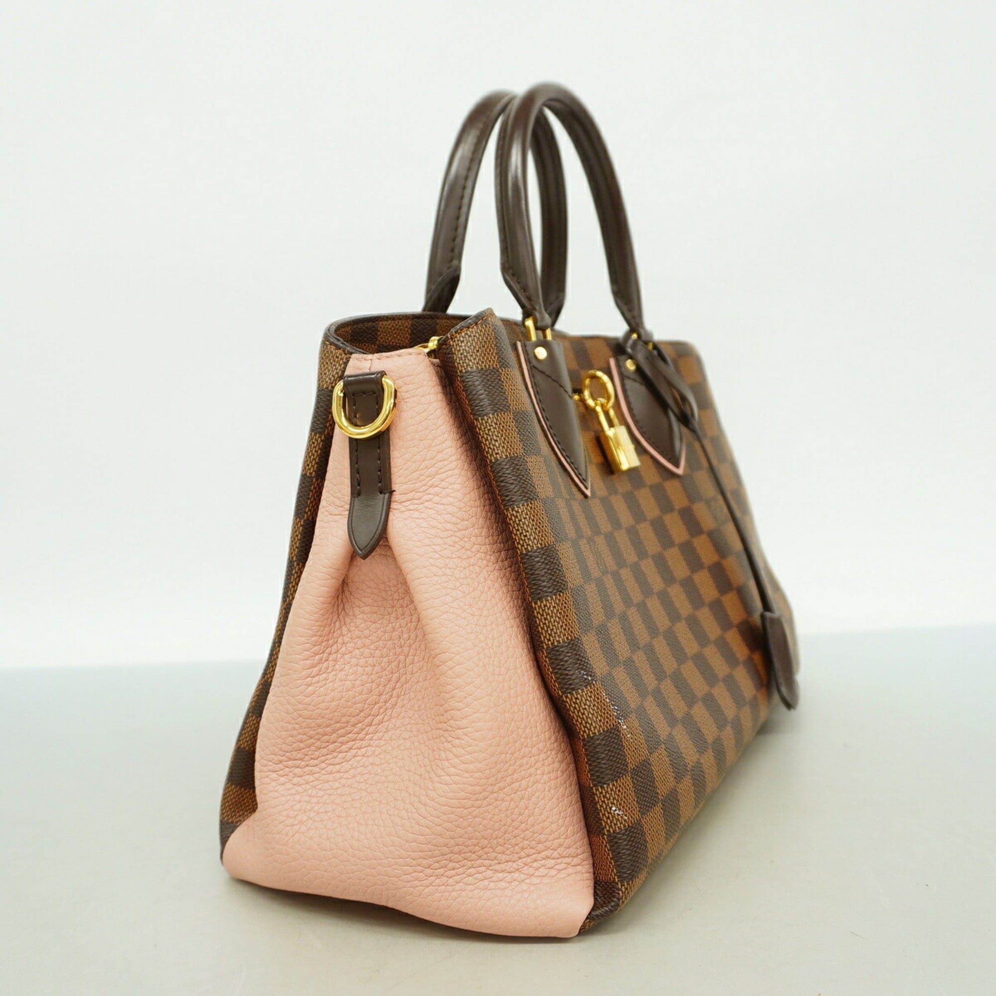 Louis Vuitton Ebene Magnolia Handbag (Pre-Owned)