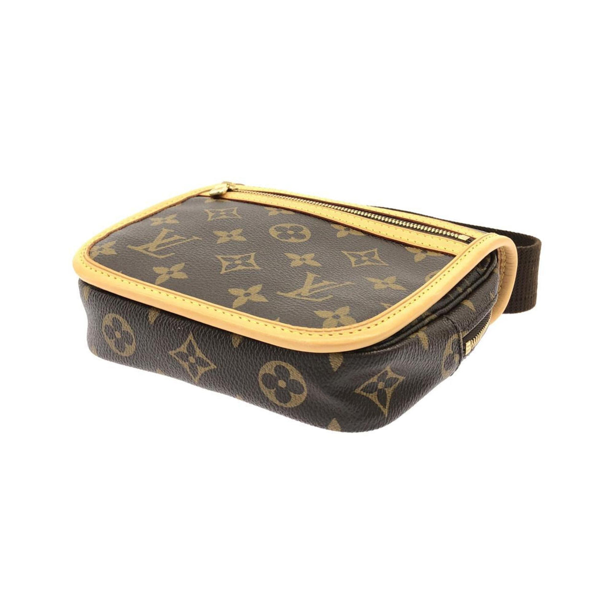 Louis Vuitton Marron Monogram Coated Canvas Shoulder Bag (Pre-Owned)
