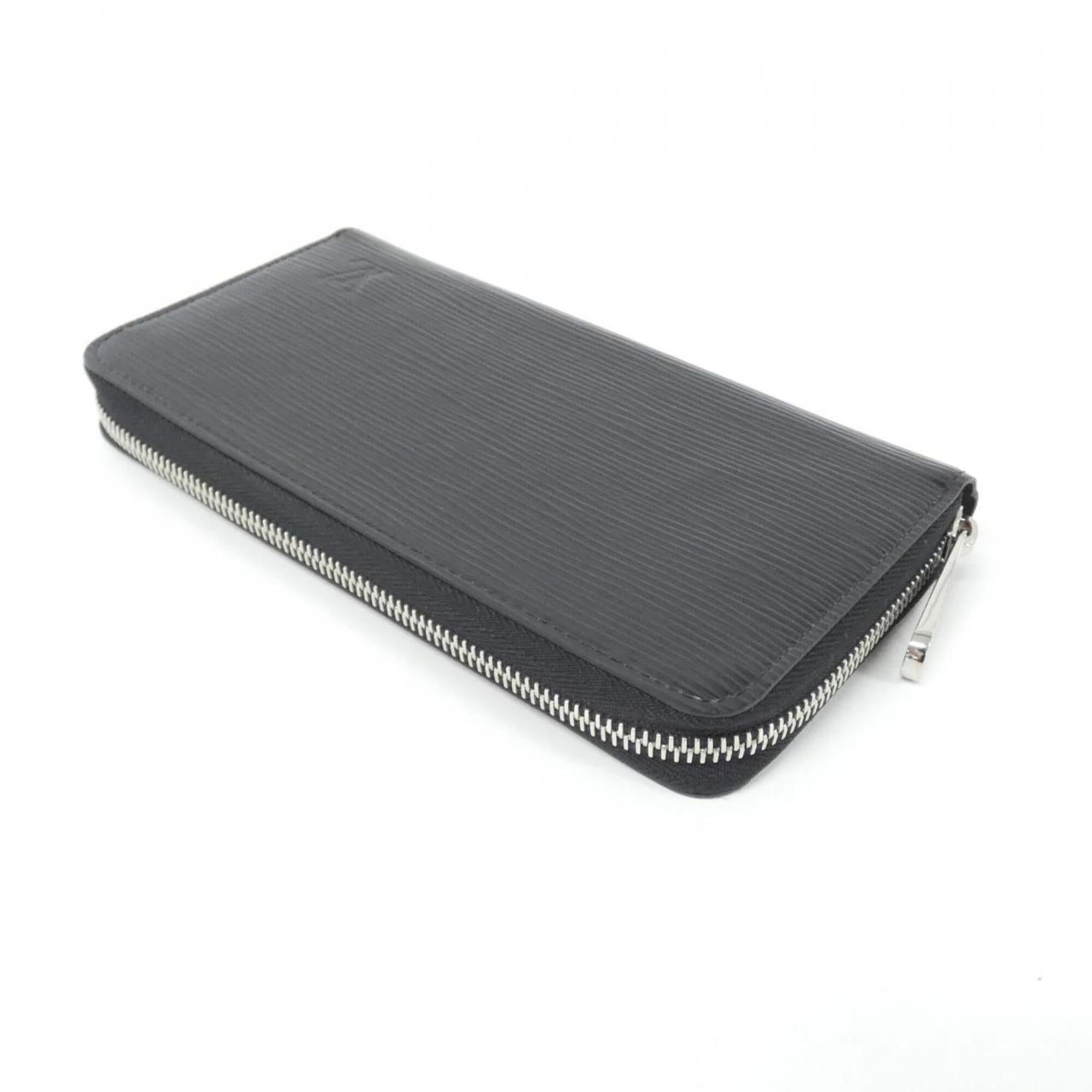 Louis Vuitton Epi Black Leather Long Wallet (Bi-Fold) (Pre-Owned)