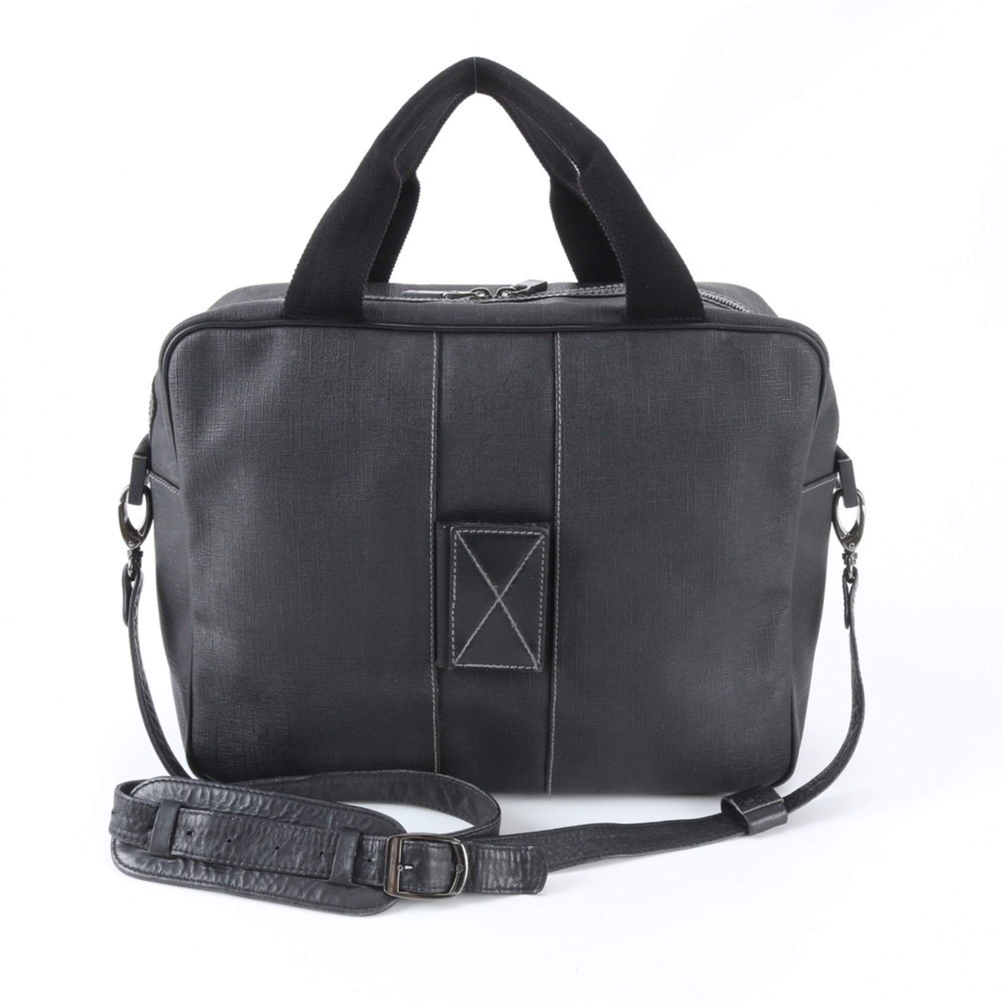 Gucci Black Leather Handbag (Pre-Owned)