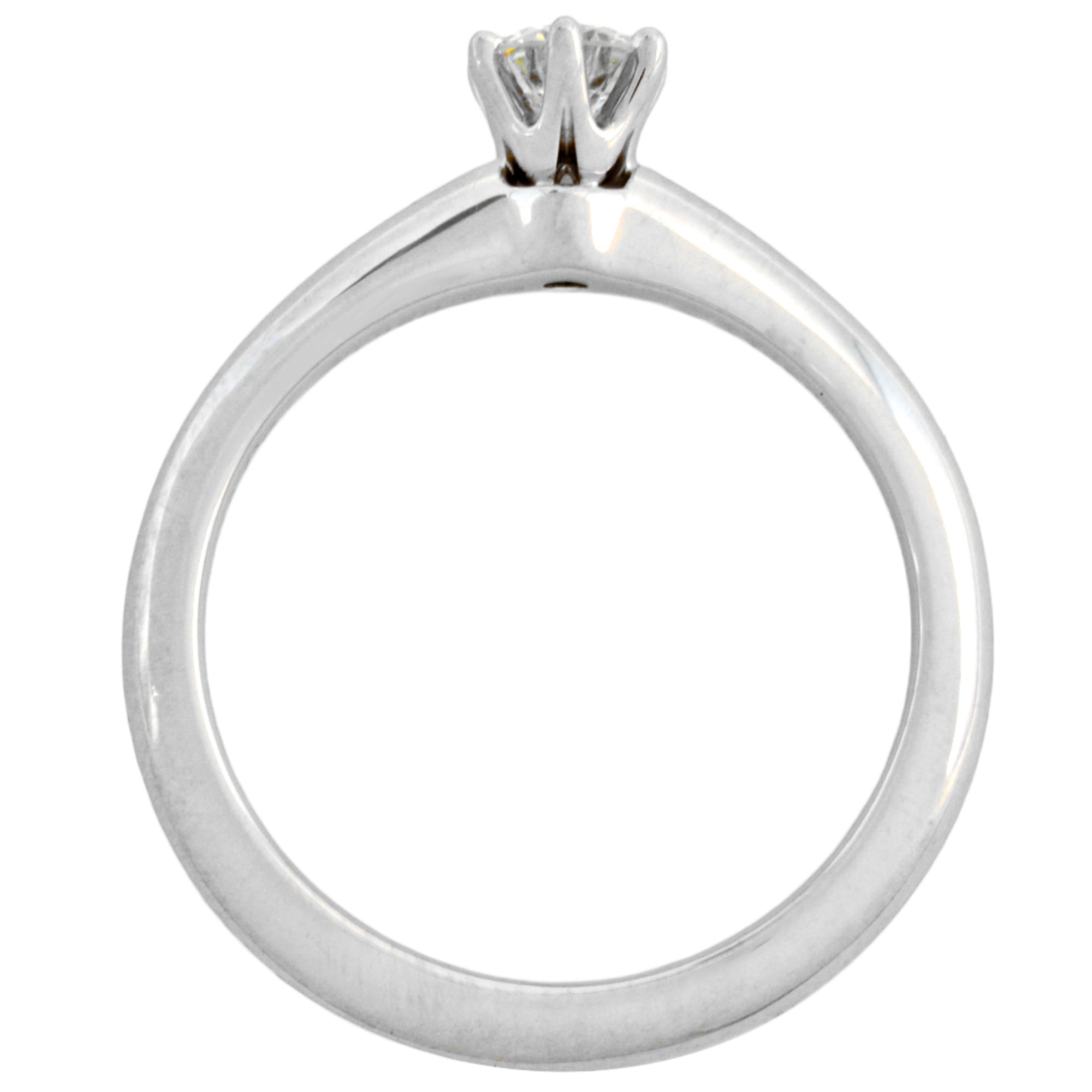 Tiffany Platinum 950 Band Ring (Pre-Owned)
