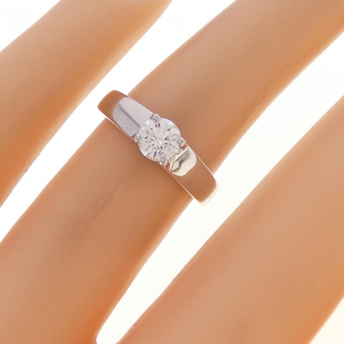 Bvlgari Platinum 950 Band Ring (Pre-Owned)