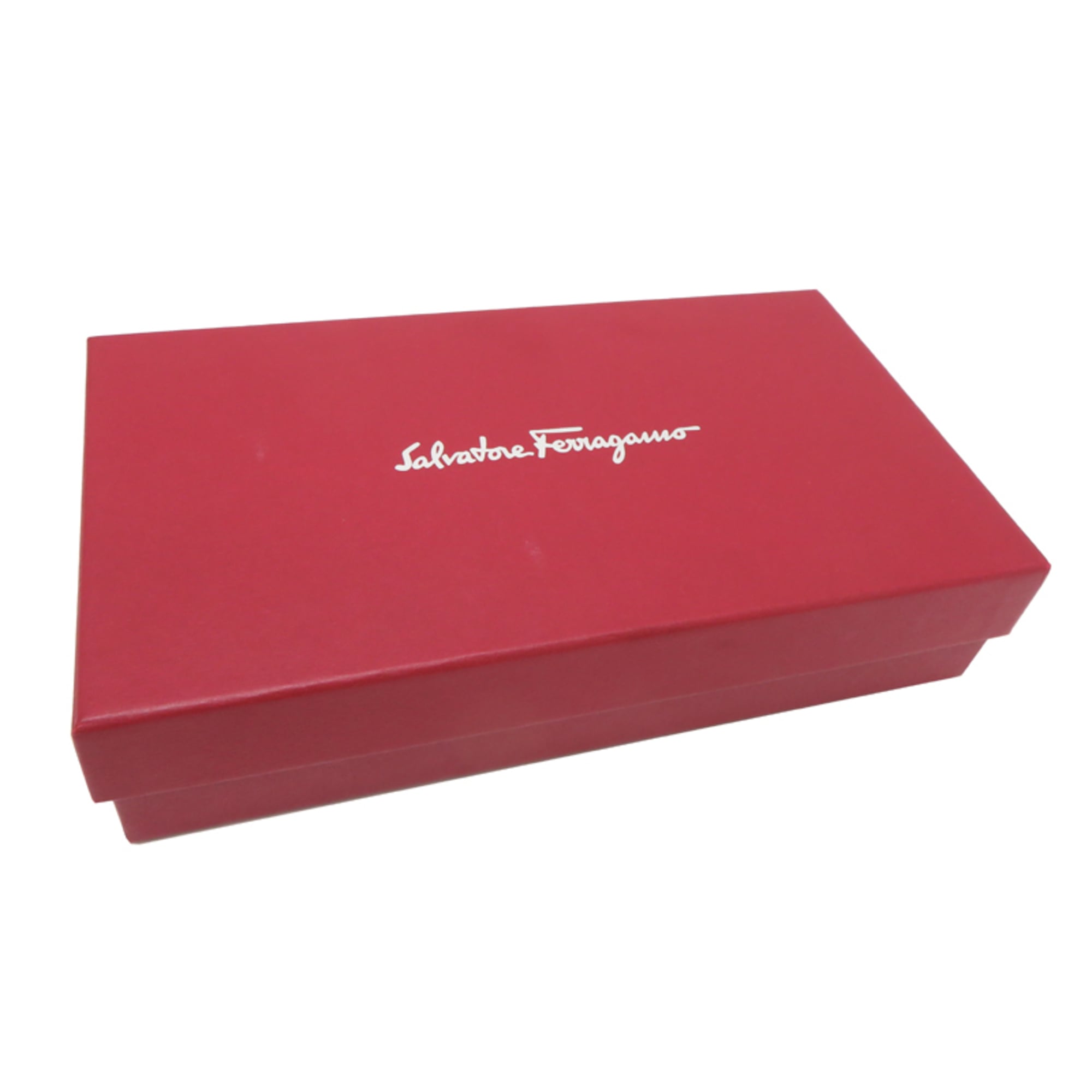 Salvatore Ferragamo Black Leather Long Wallet (Bi-Fold) (Pre-Owned)