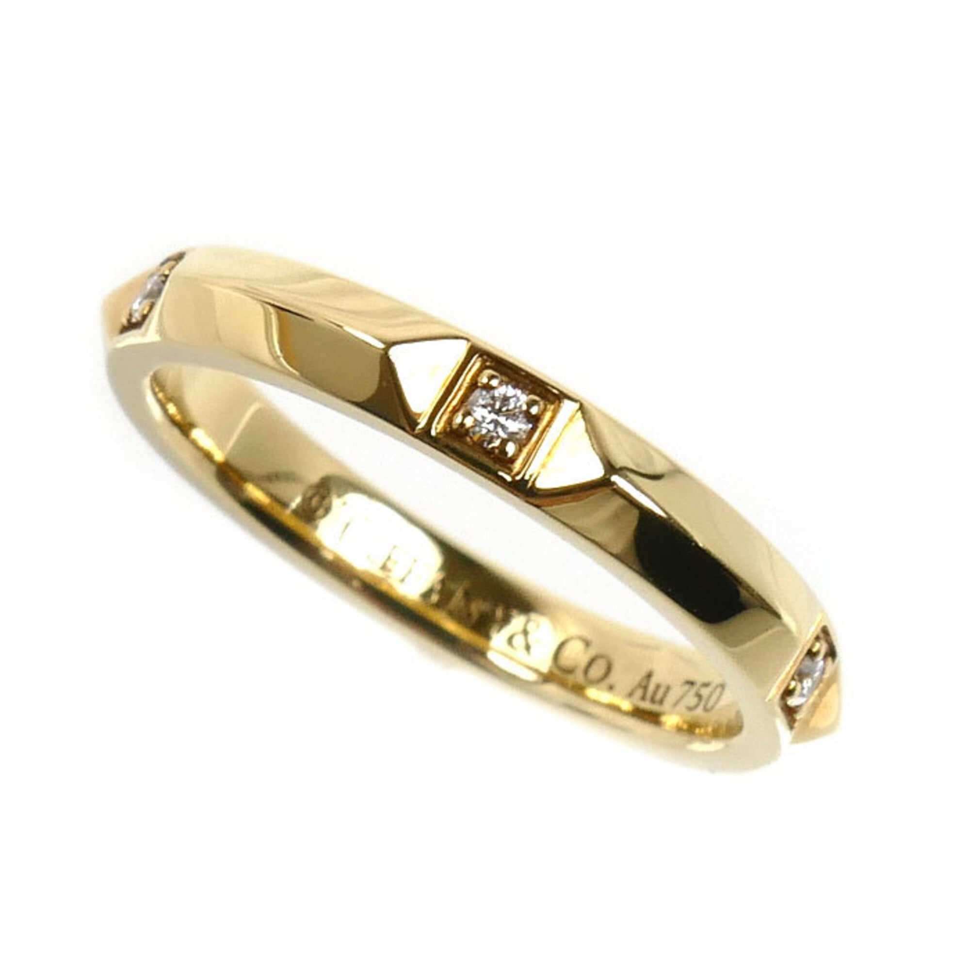 Tiffany Yellow Gold (18K) Band Ring (Pre-Owned)