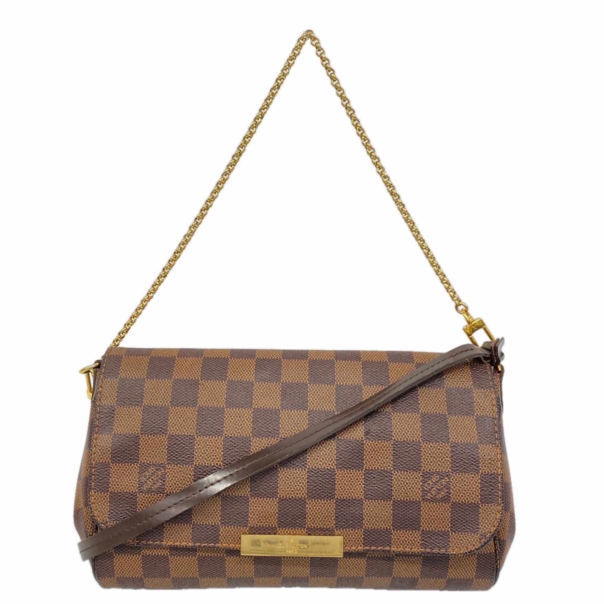 Louis Vuitton Ebene Handbag (Pre-Owned)