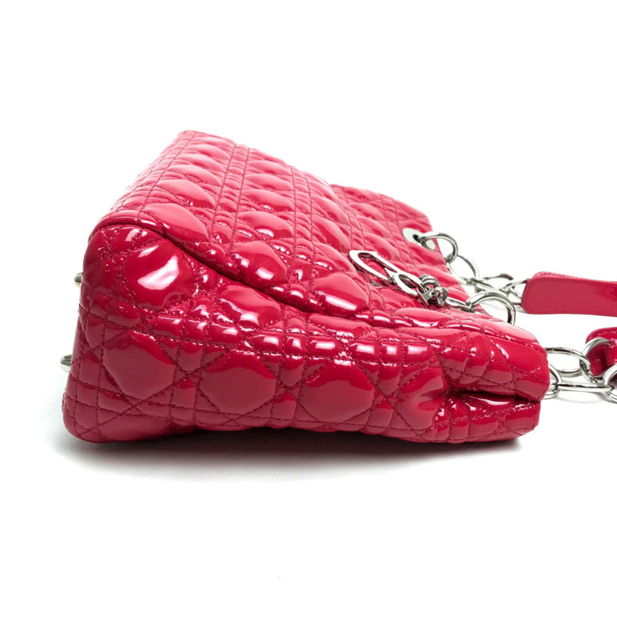 Christian Dior Pink Leather Handbag (Pre-Owned)