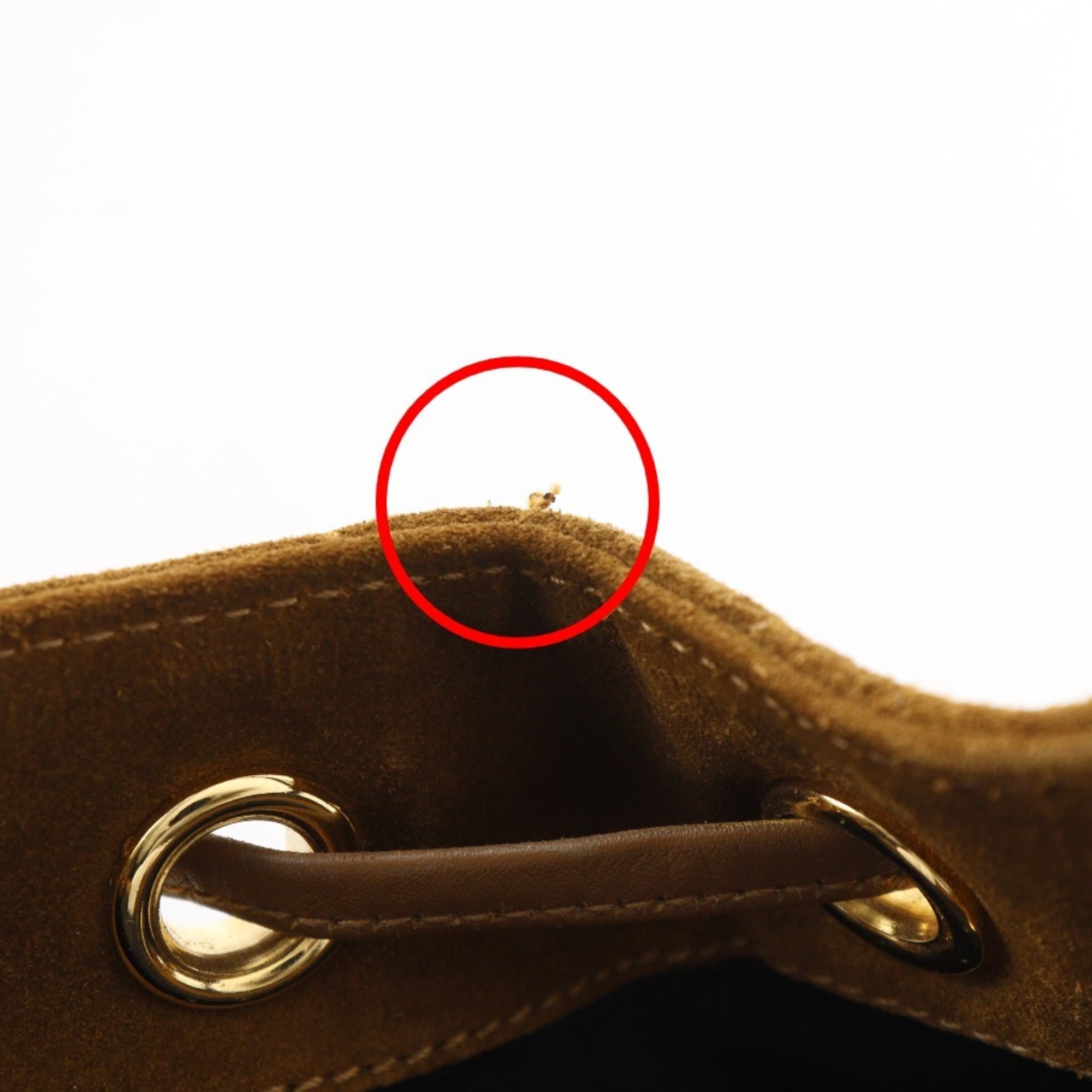 Salvatore Ferragamo Camel Suede Shoulder Bag (Pre-Owned)