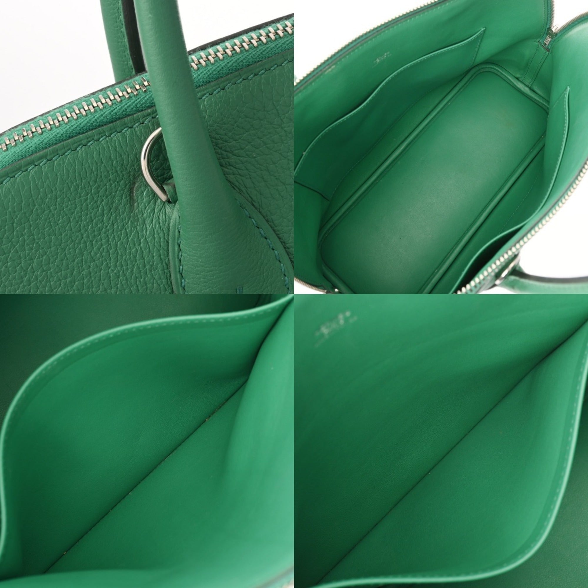 Hermes Silver Handbag (Pre-Owned)
