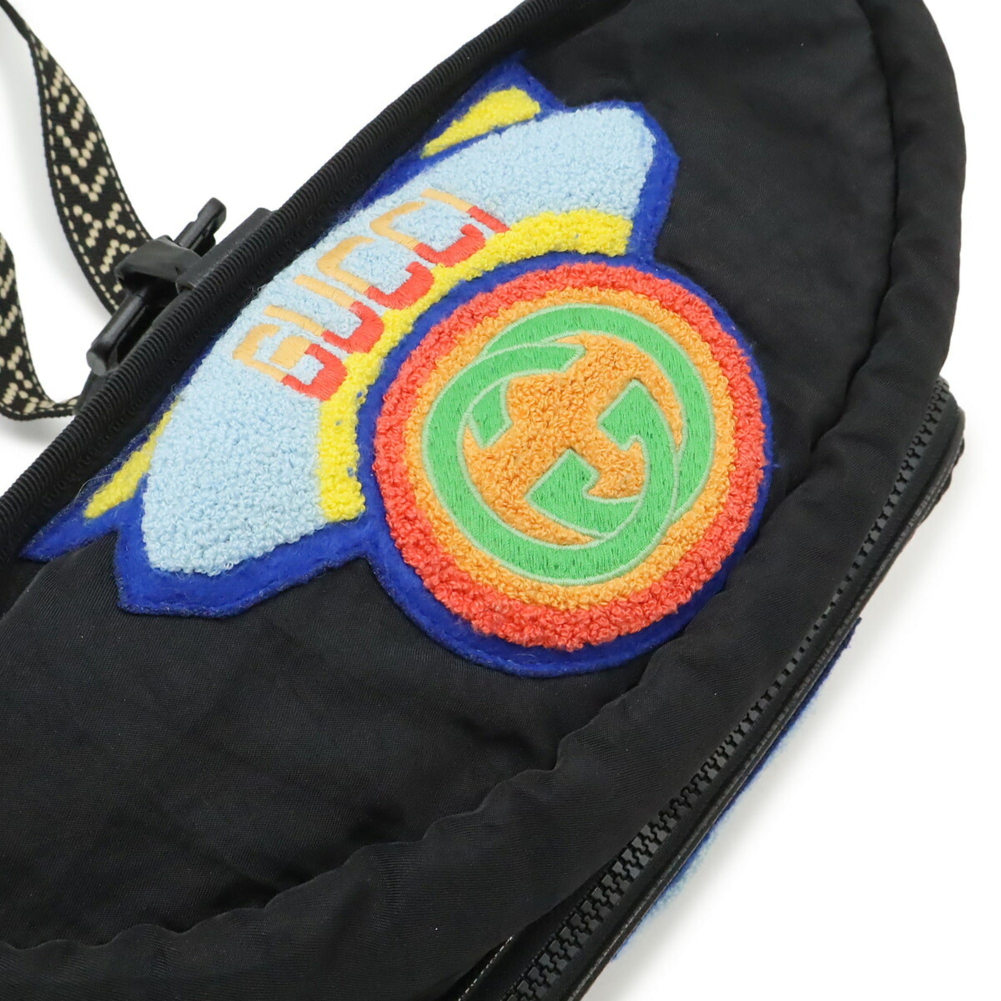Gucci Black Nylon Backpack Sling Bag (Pre-Owned)