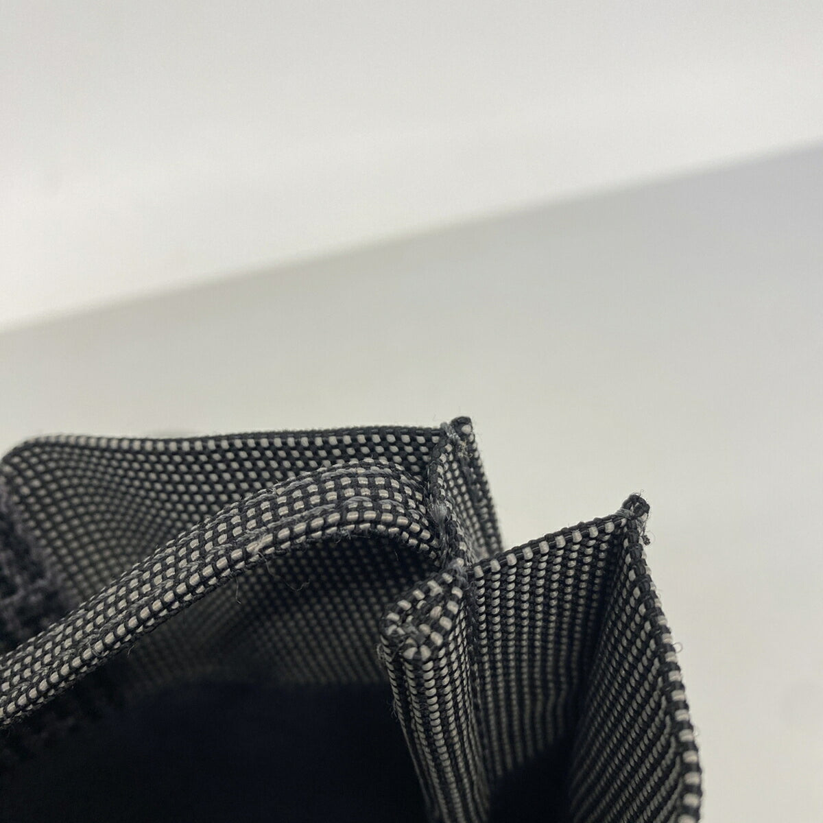 Hermes Gray Nylon Shoulder Bag (Pre-Owned)