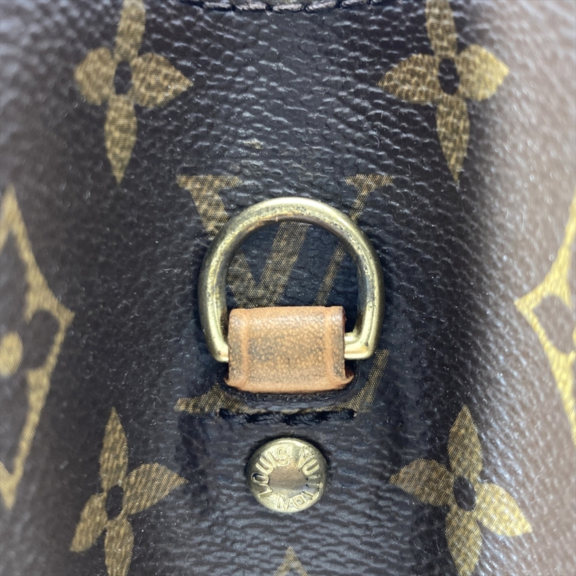 Louis Vuitton Black Blue Brown Galle Monogram Monogram Tote Bag (Pre-Owned)