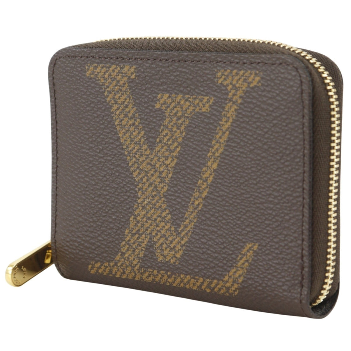 Louis Vuitton Brown Monogram Coin Purse/Coin Case (Pre-Owned)