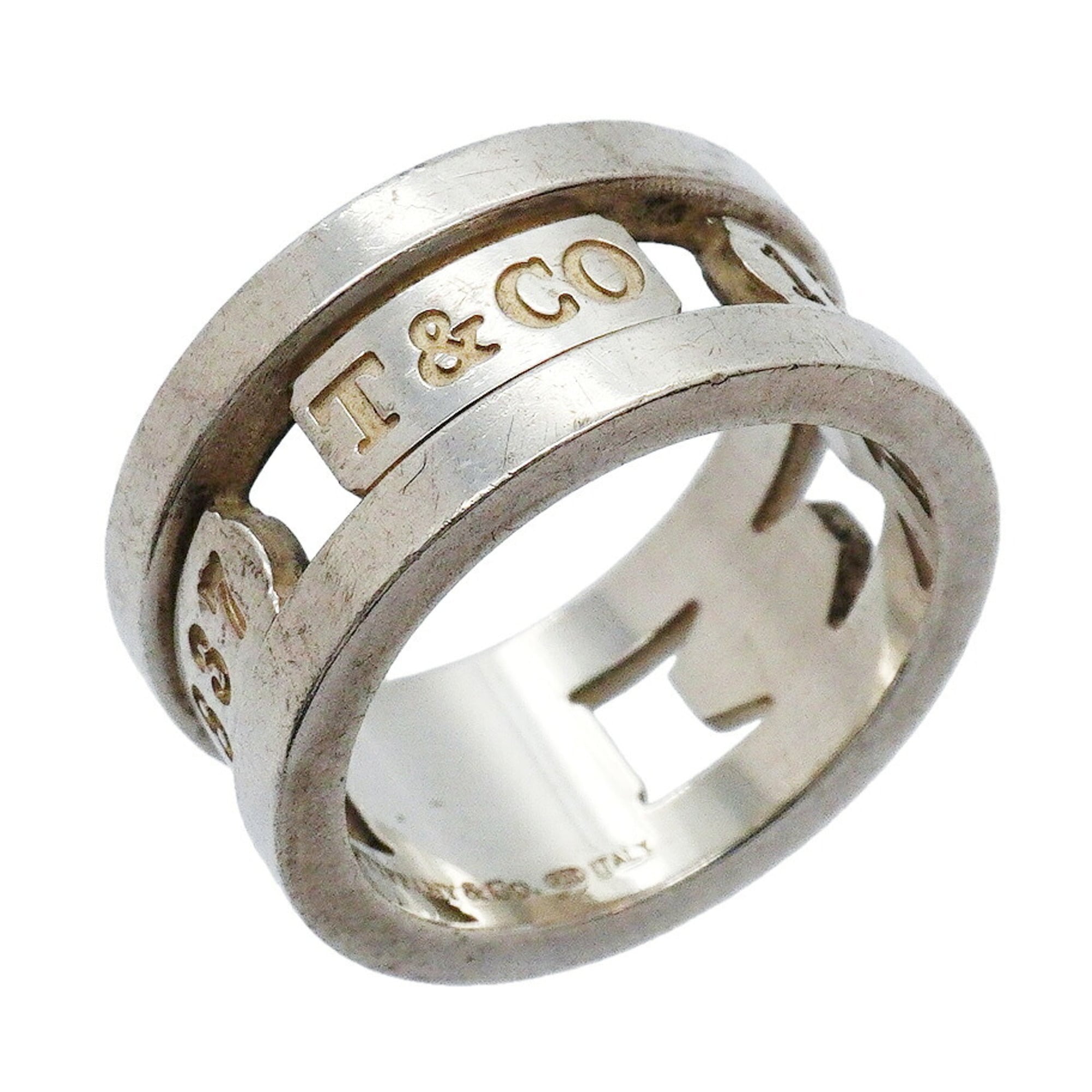 Tiffany Silver 925 Band Ring (Pre-Owned)
