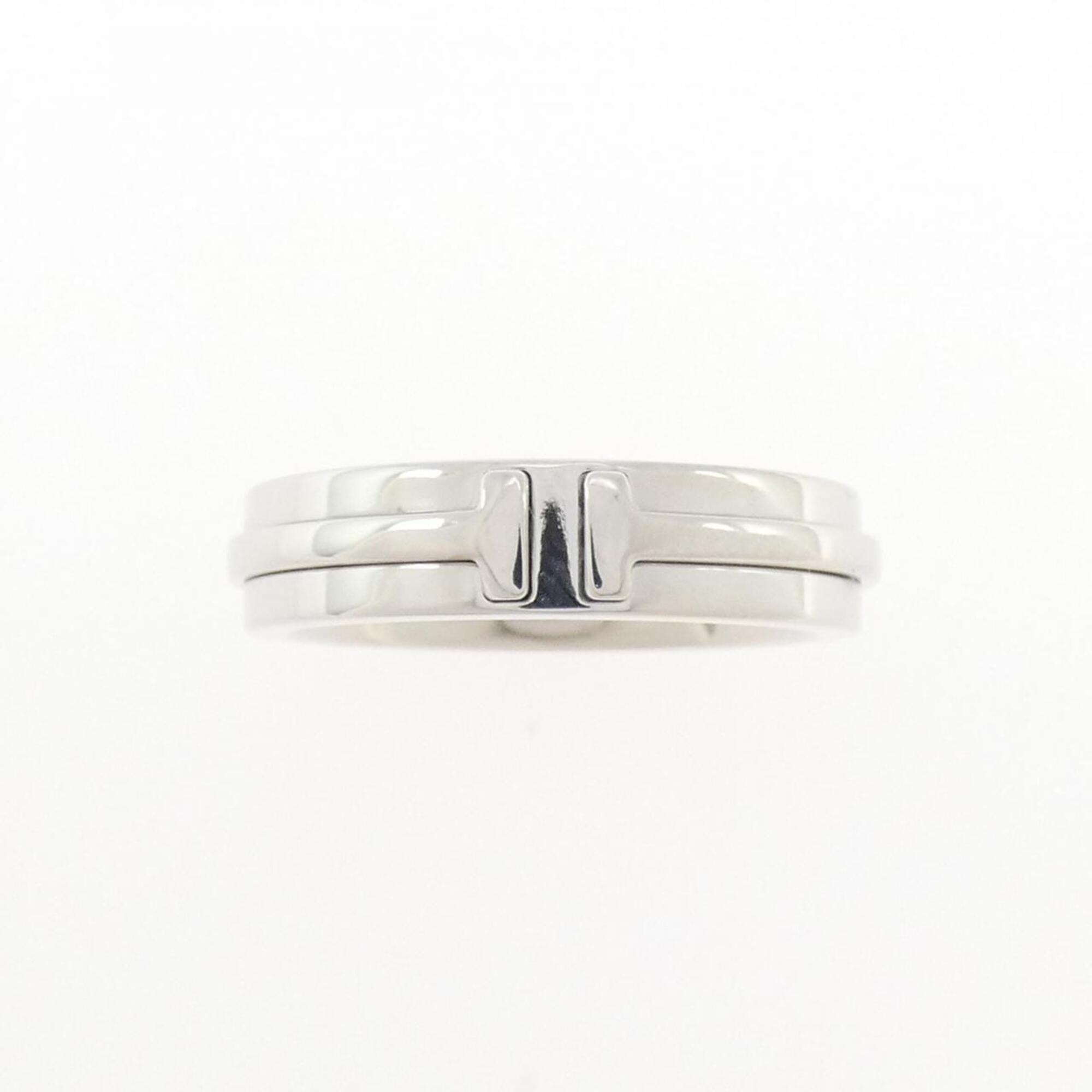 Tiffany White Gold (18K) Band Ring (Pre-Owned)