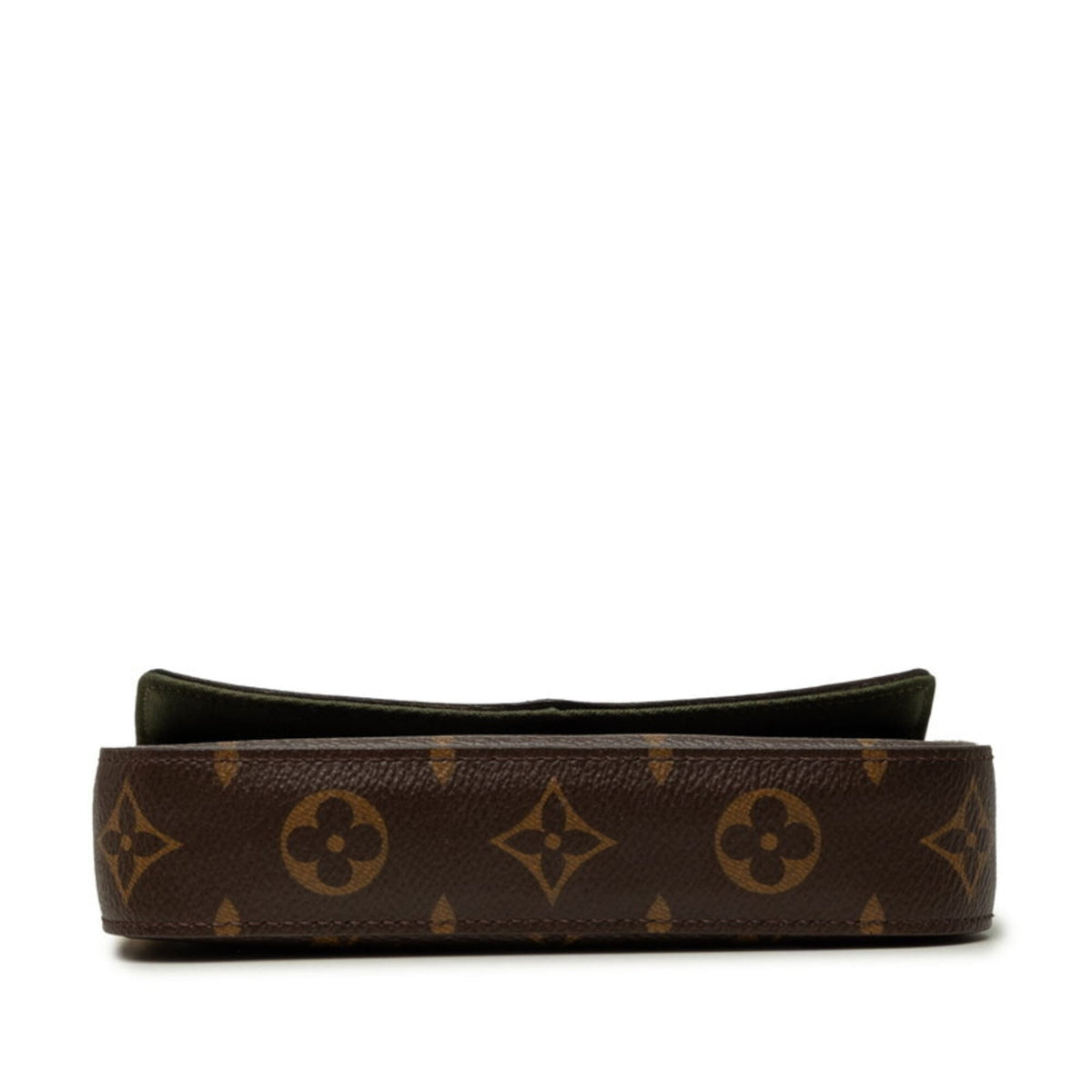 Louis Vuitton Brown Khaki Monogram Monogram Pochette Pouch Shoulder Bag (Pre-Owned)